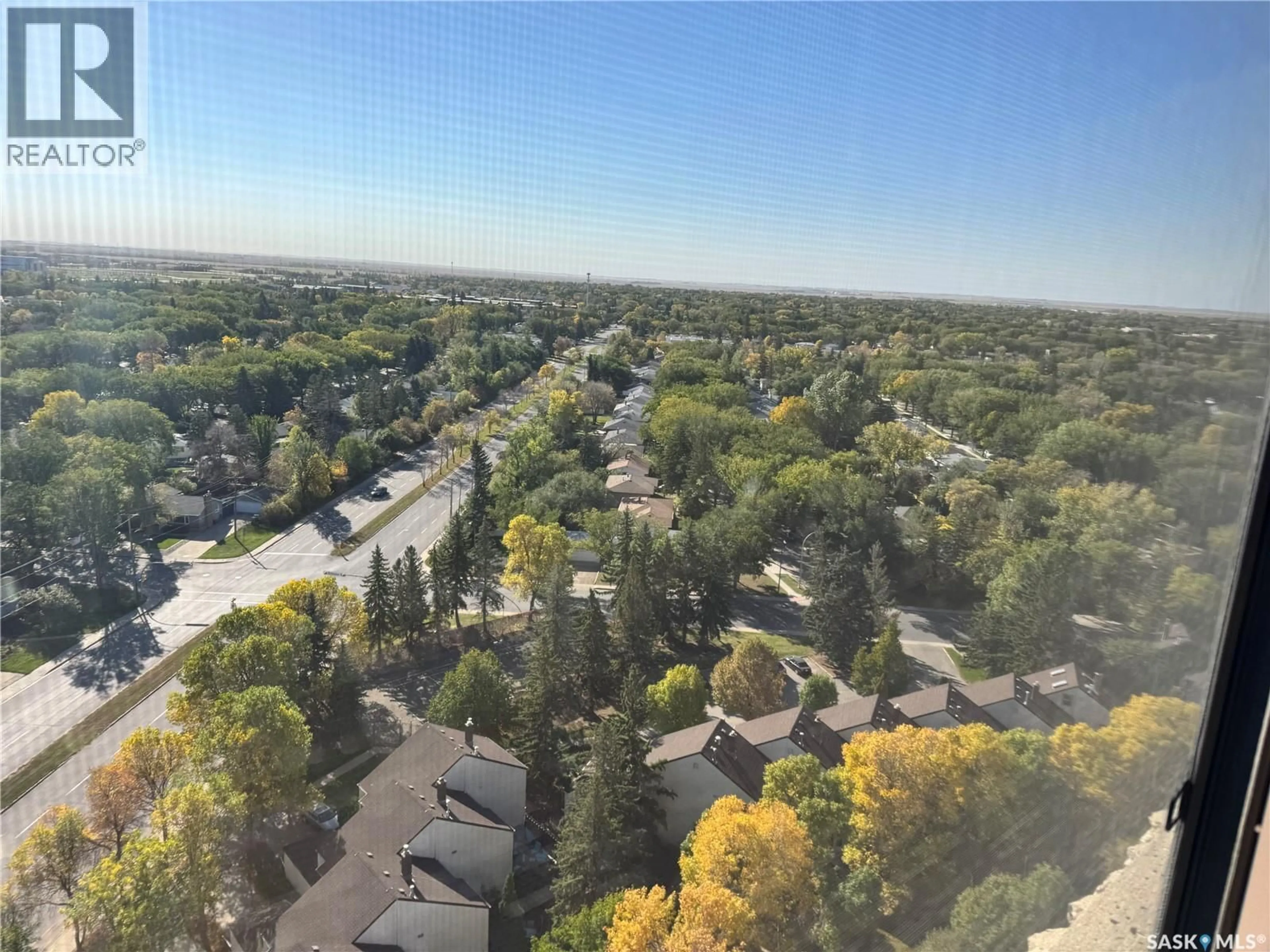 A pic from outside/outdoor area/front of a property/back of a property/a pic from drone, city buildings view from balcony for 3520 - 1808 HILLSDALE STREET, Regina Saskatchewan S4S5Z5