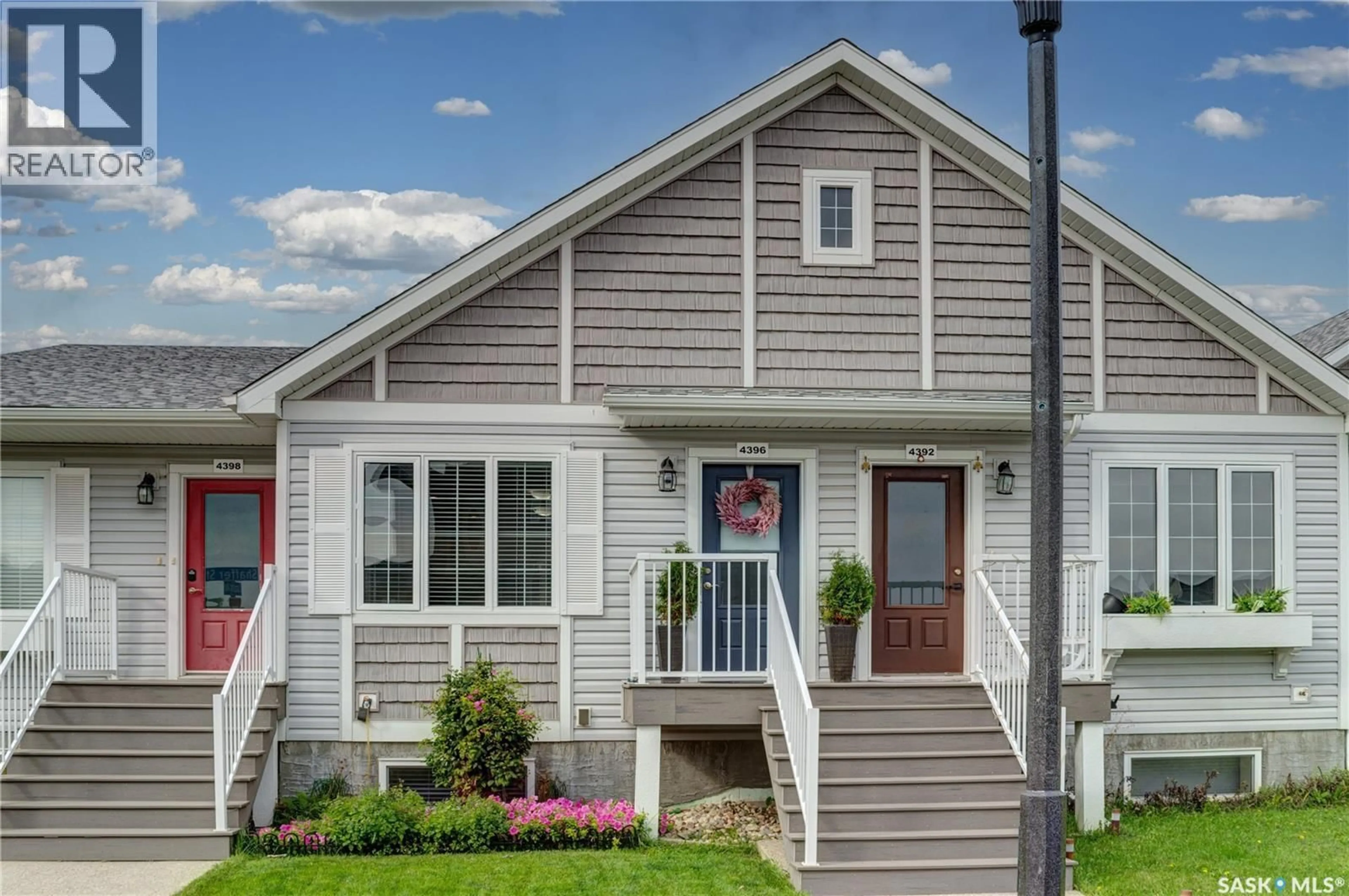 Home with vinyl exterior material, street for 4396 SHAFFER STREET, Regina Saskatchewan S4W0L4