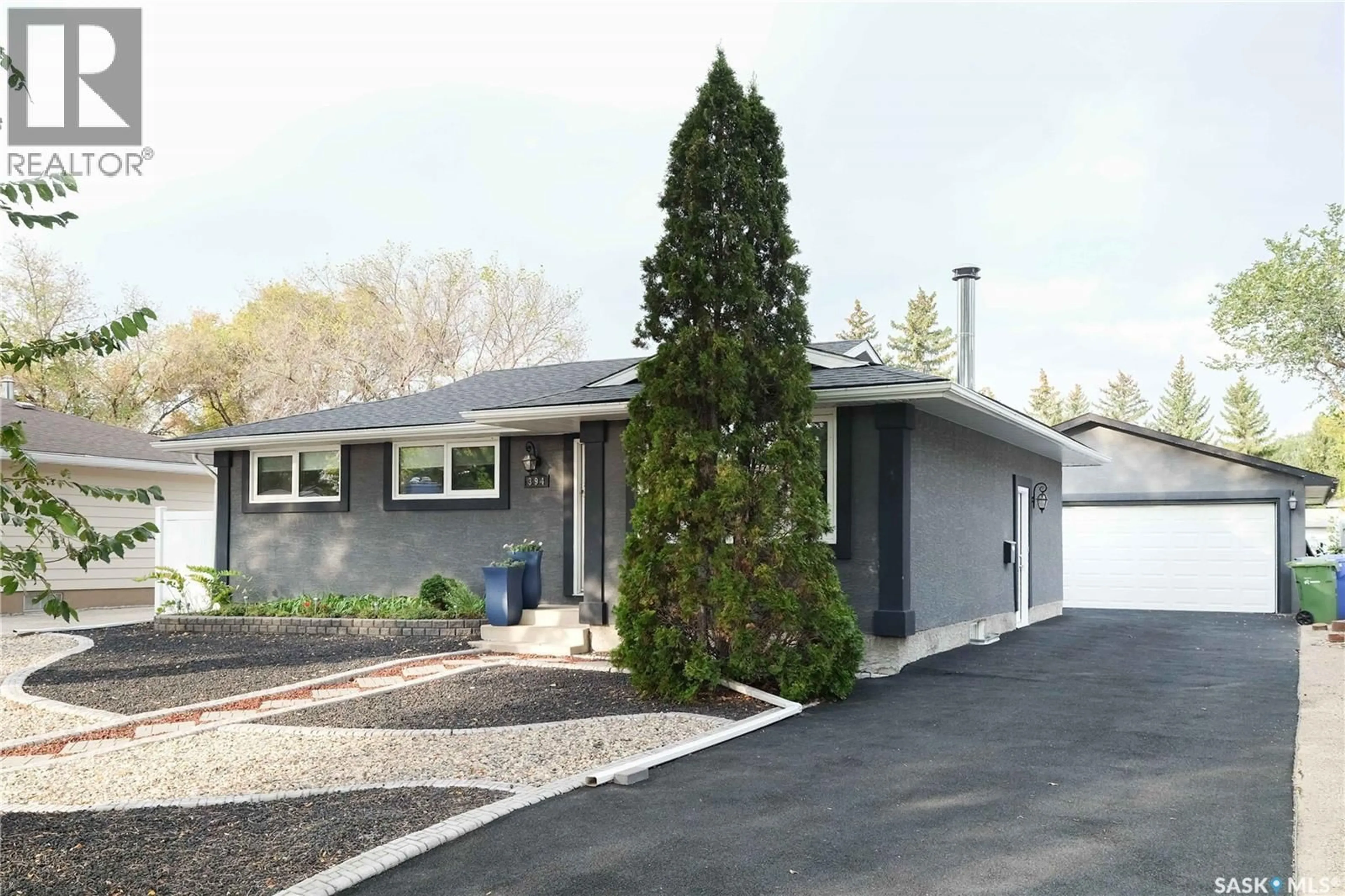 Home with vinyl exterior material, street for 394 FAIRVIEW ROAD, Regina Saskatchewan S4R6W5