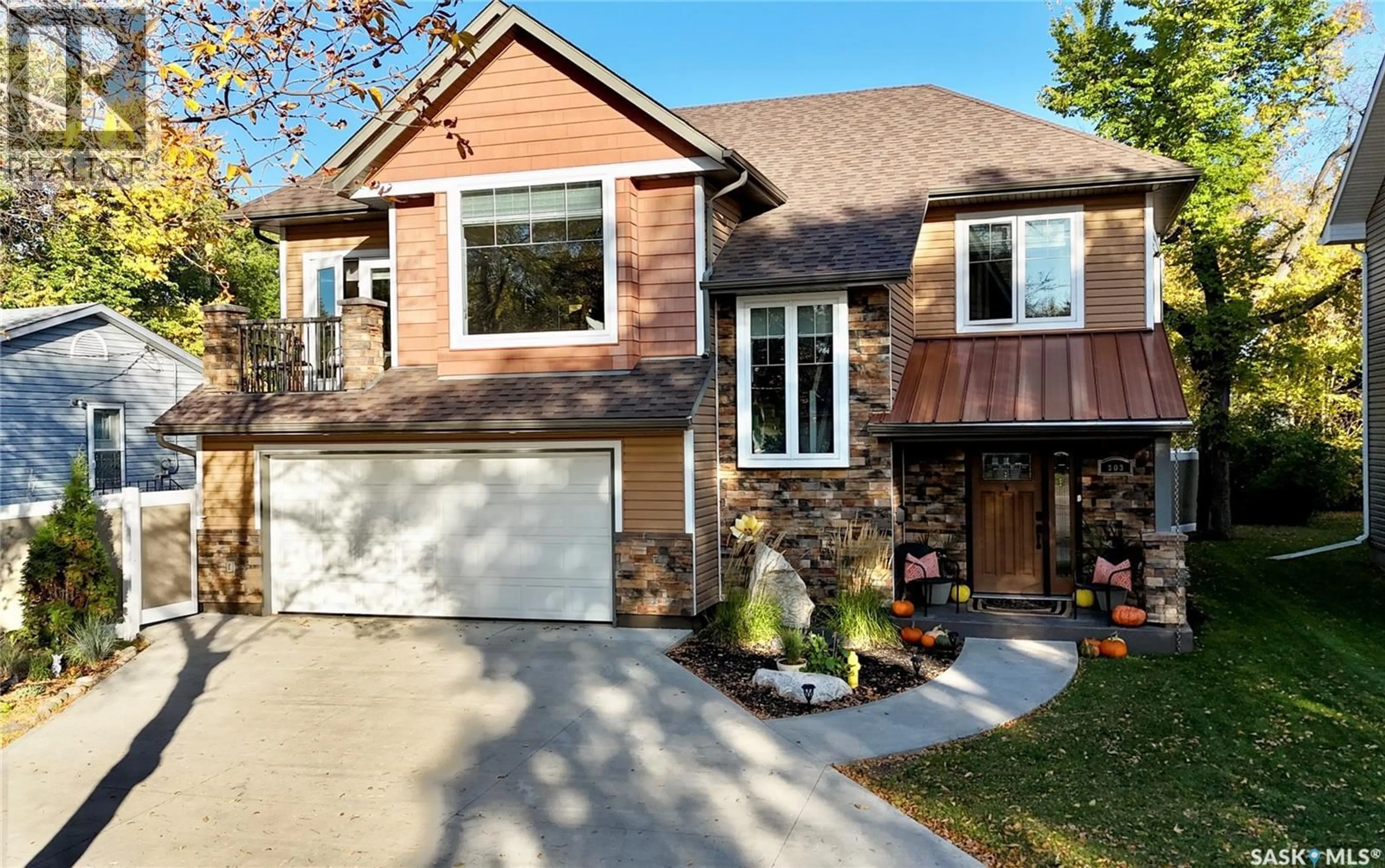 Home with brick exterior material, street for N - 203 FIFTH AVENUE, Yorkton Saskatchewan S3N0Z5
