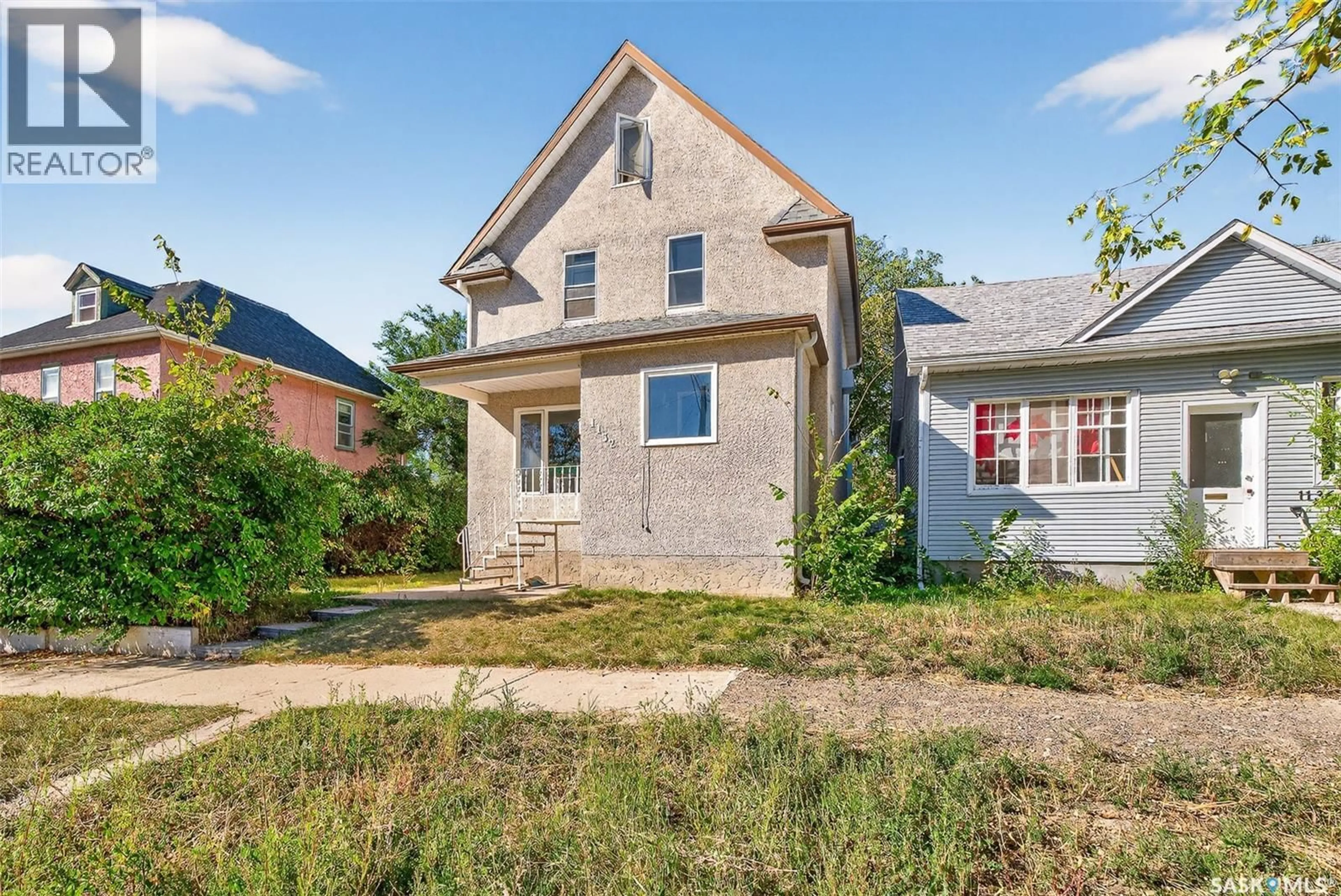 Home with brick exterior material, street for 1132 2ND AVENUE, Moose Jaw Saskatchewan S6H1C6