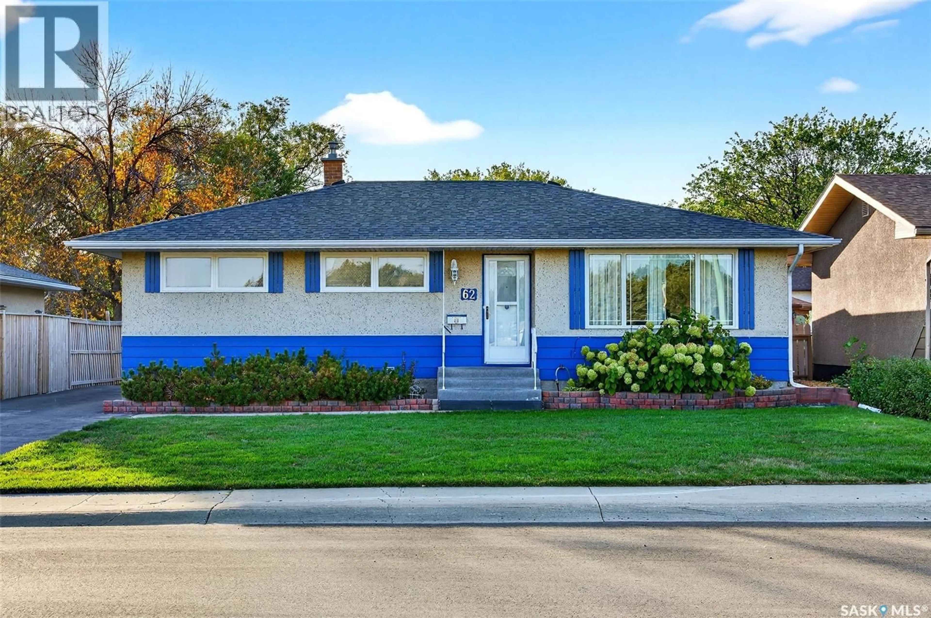 Home with vinyl exterior material, street for 62 LYONS STREET, Regina Saskatchewan S4T6G2