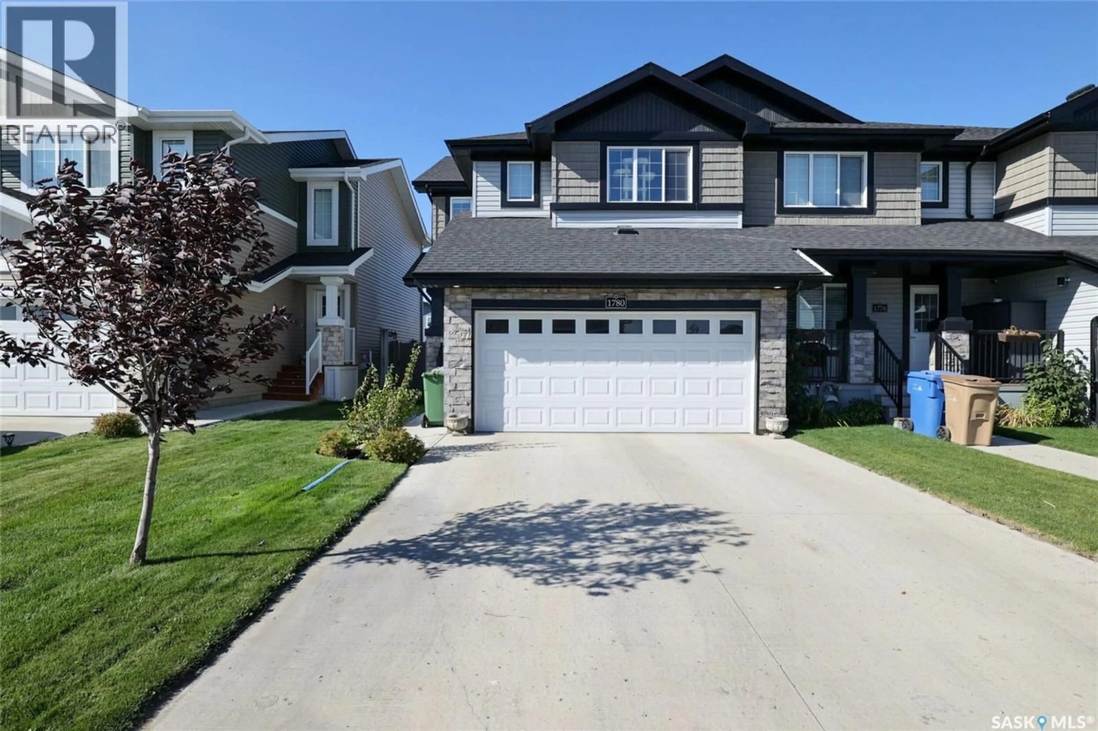 Home with vinyl exterior material, street for 1780 MUSTARD STREET, Regina Saskatchewan S4Y0G1