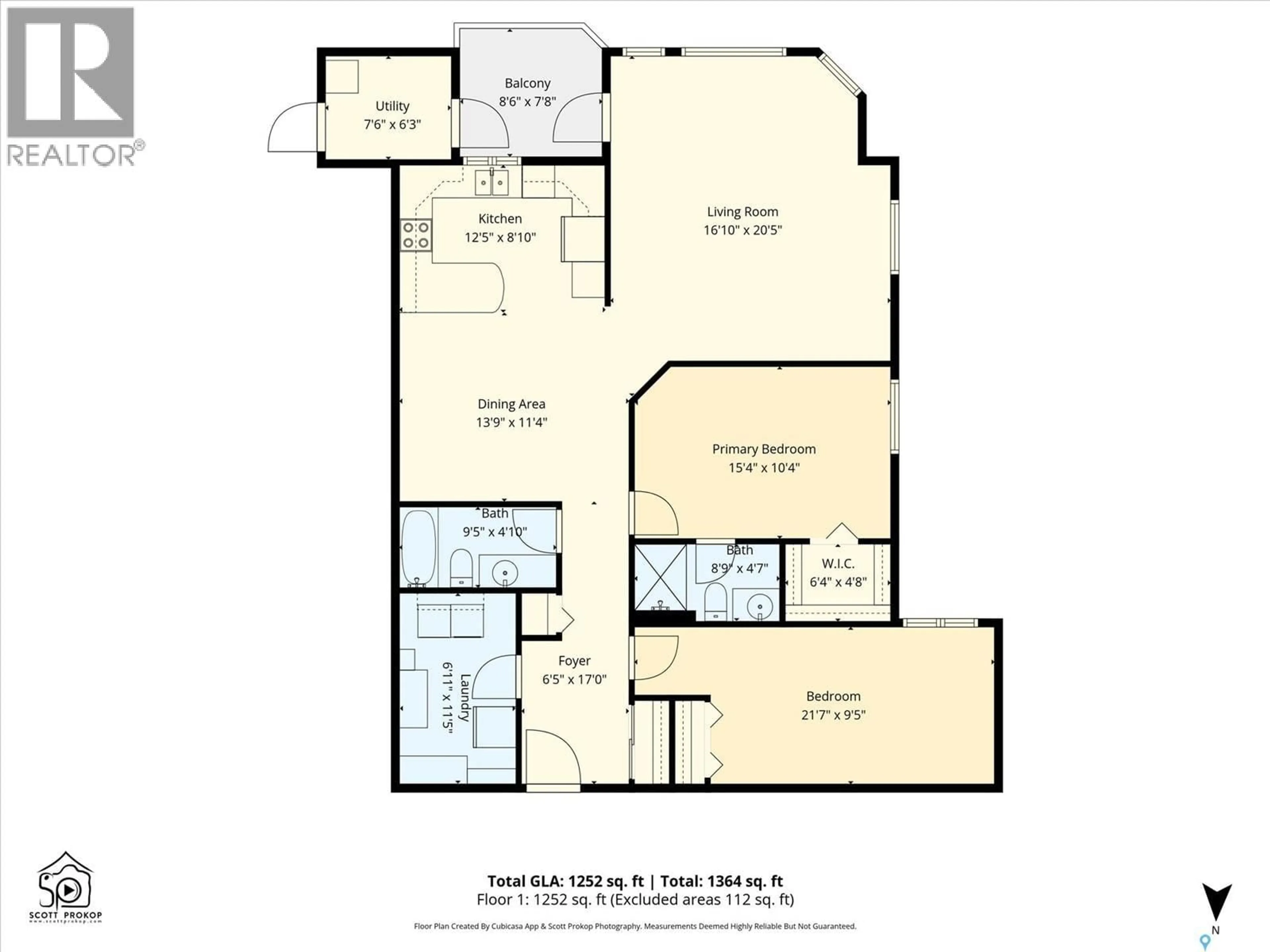 Floor plan for 303 230 HEATH AVENUE, Saskatoon Saskatchewan S7S1N7