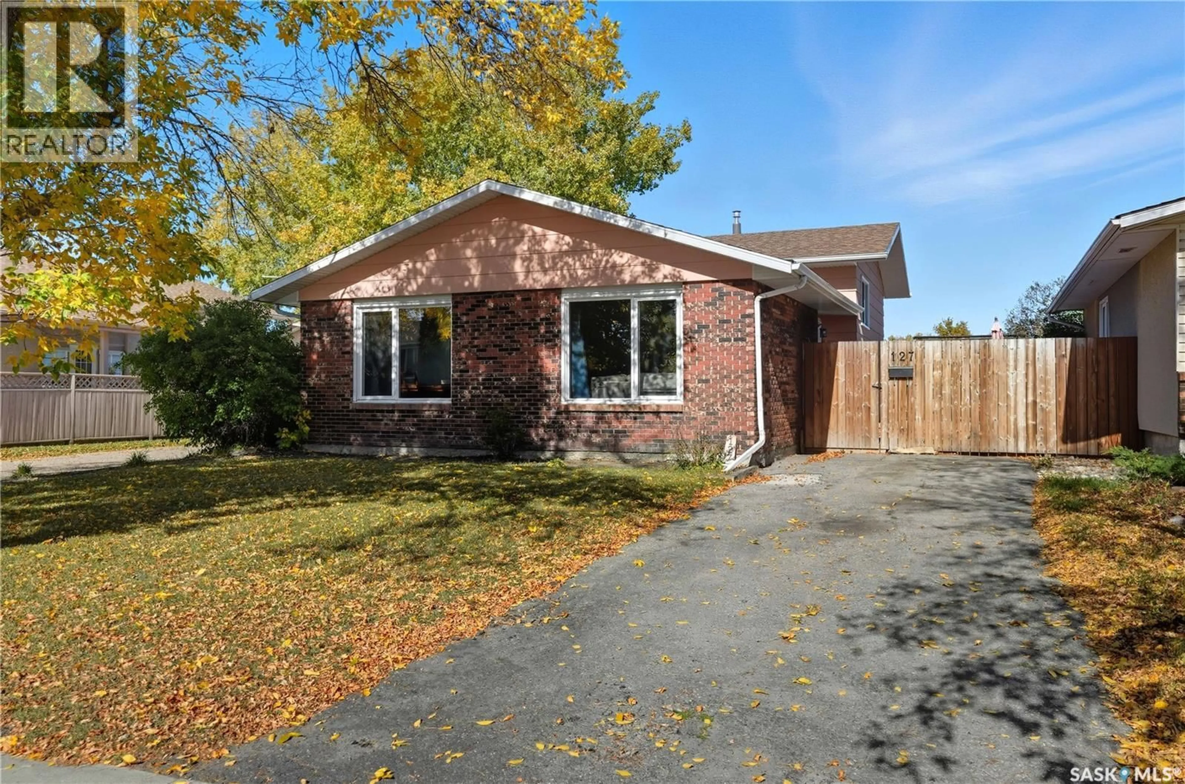 Home with brick exterior material, street for 127 HASTINGS CRESCENT, Regina Saskatchewan S4T7N6