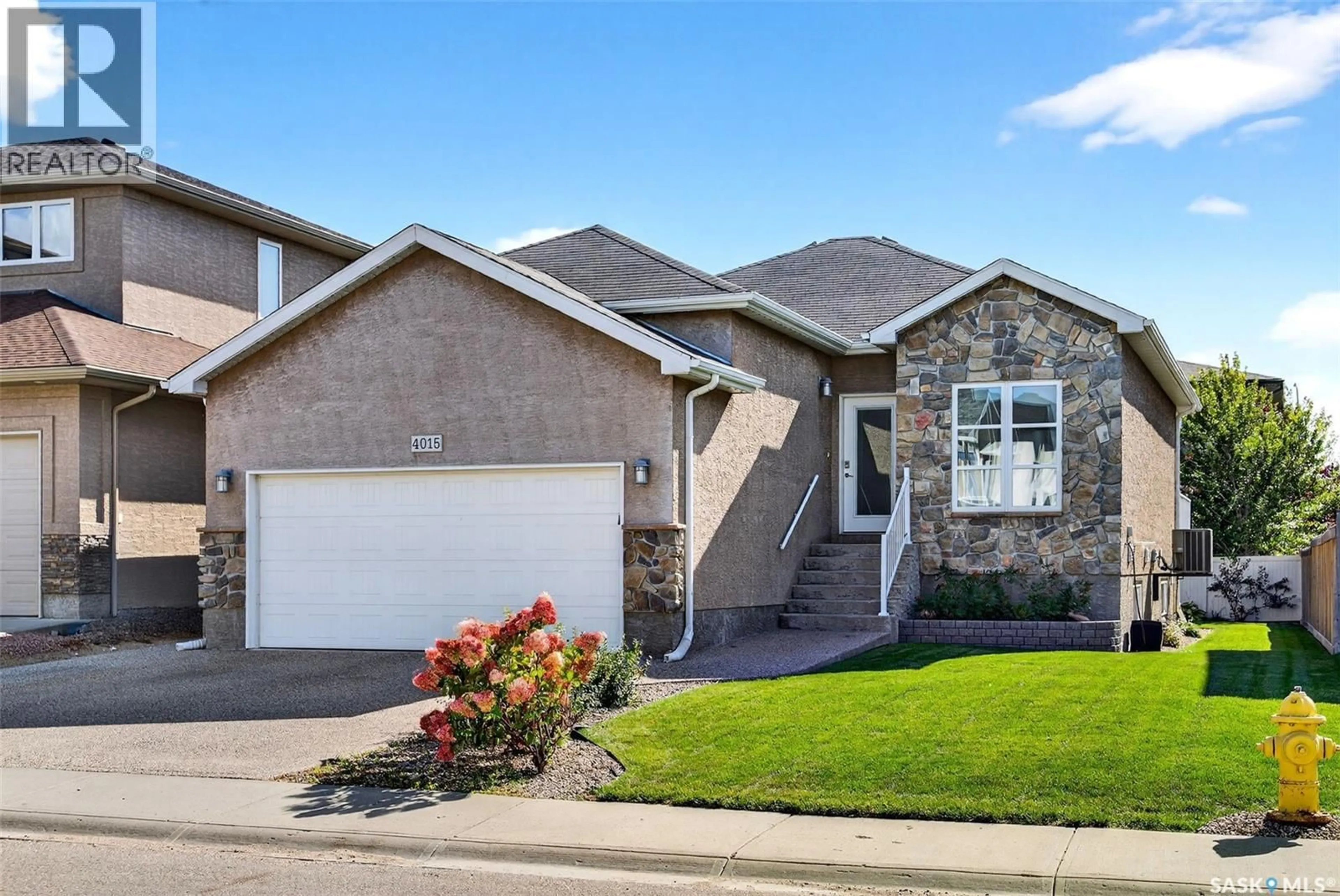 Home with brick exterior material, street for 4015 LEPINE ROAD, Regina Saskatchewan S4V1J7