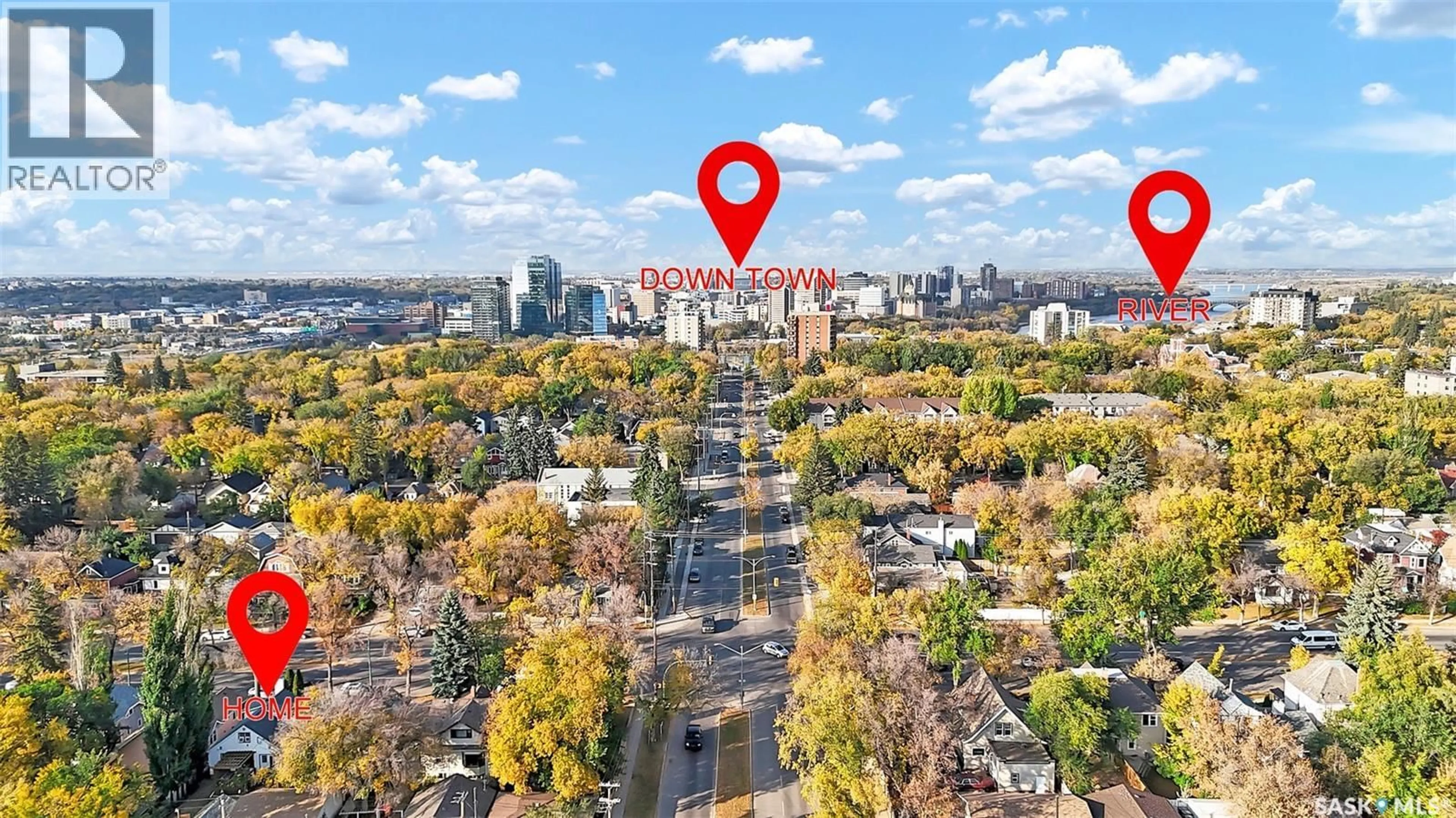 Picture of a map for 330 8TH STREET, Saskatoon Saskatchewan S7H0P5