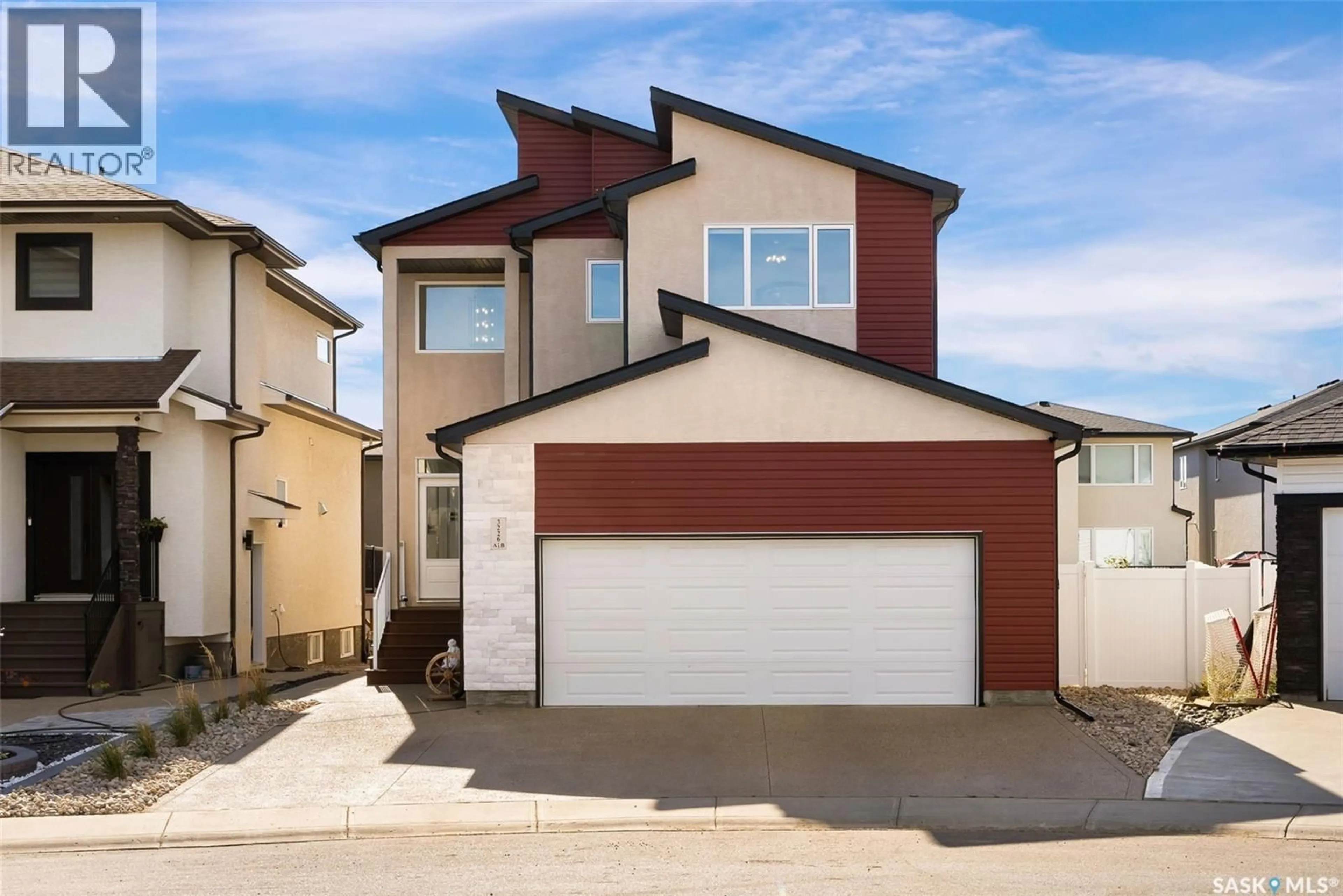 Home with vinyl exterior material, street for 3226 COPELAND ROAD, Regina Saskatchewan S4V3R6