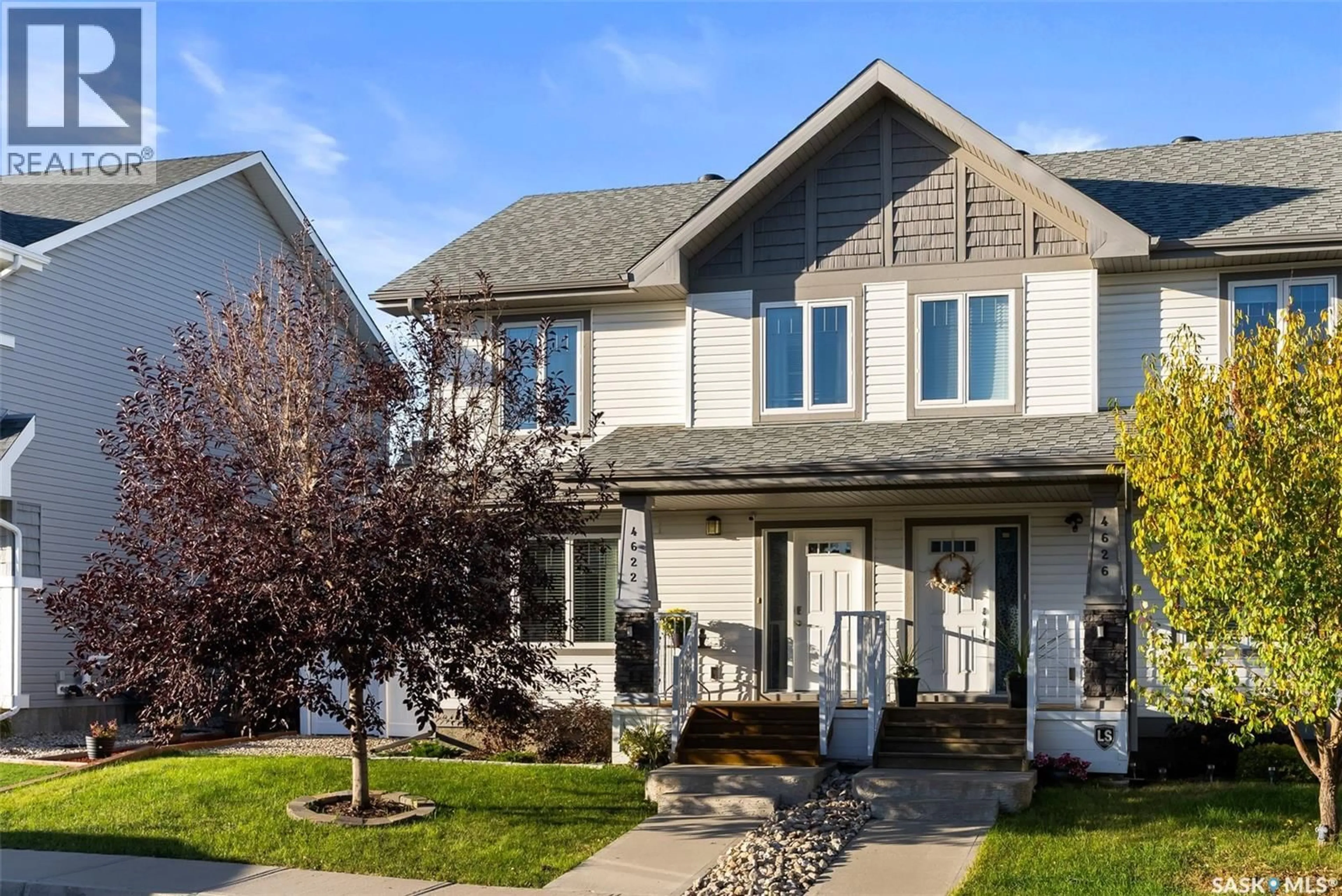 Home with vinyl exterior material, street for E - 4622 GREEN ROCK ROAD, Regina Saskatchewan S4V3K8