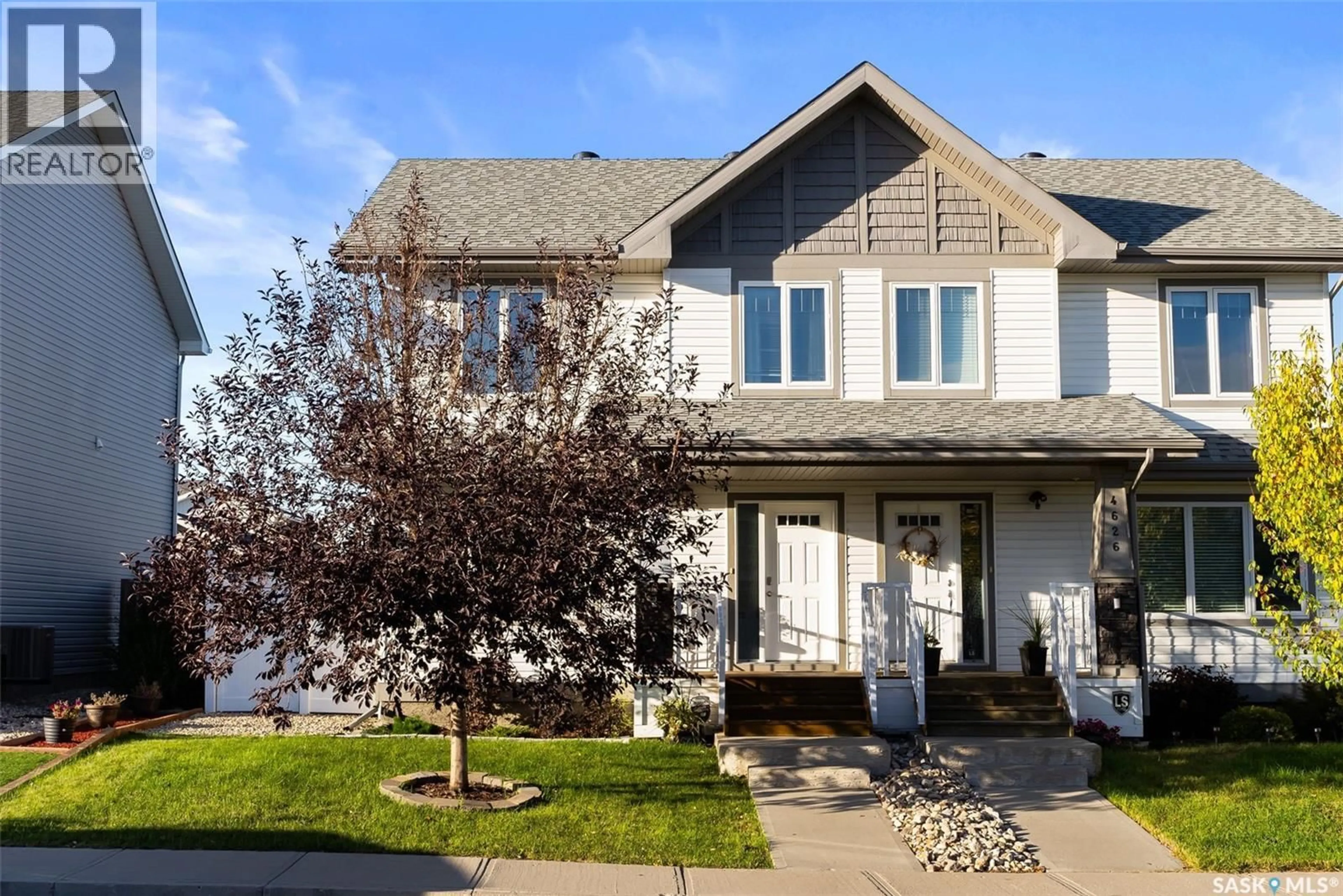 Home with vinyl exterior material, street for E - 4622 GREEN ROCK ROAD, Regina Saskatchewan S4V3K8