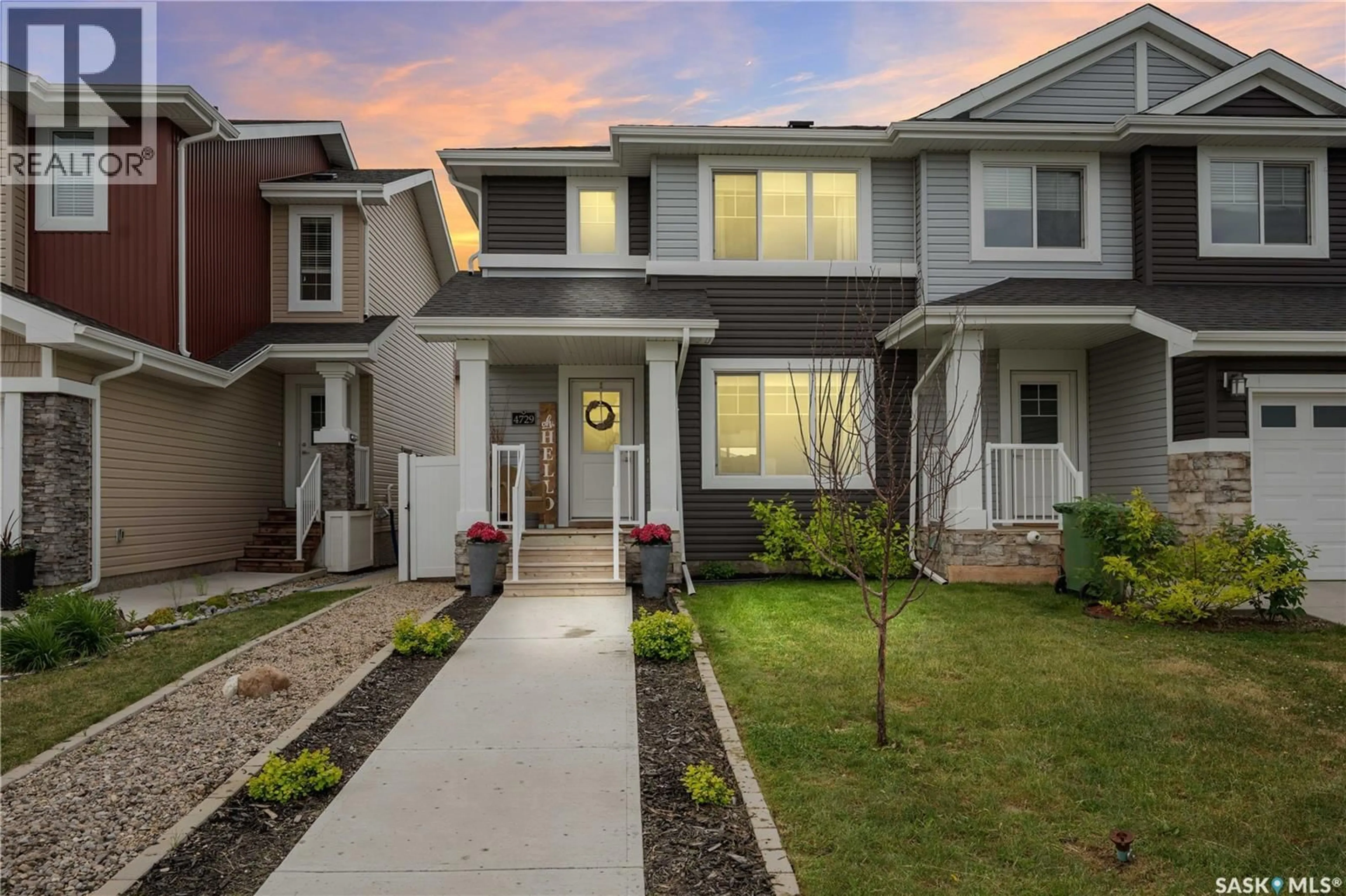 Home with vinyl exterior material, street for 4729 KELLER AVENUE, Regina Saskatchewan S4V3R6