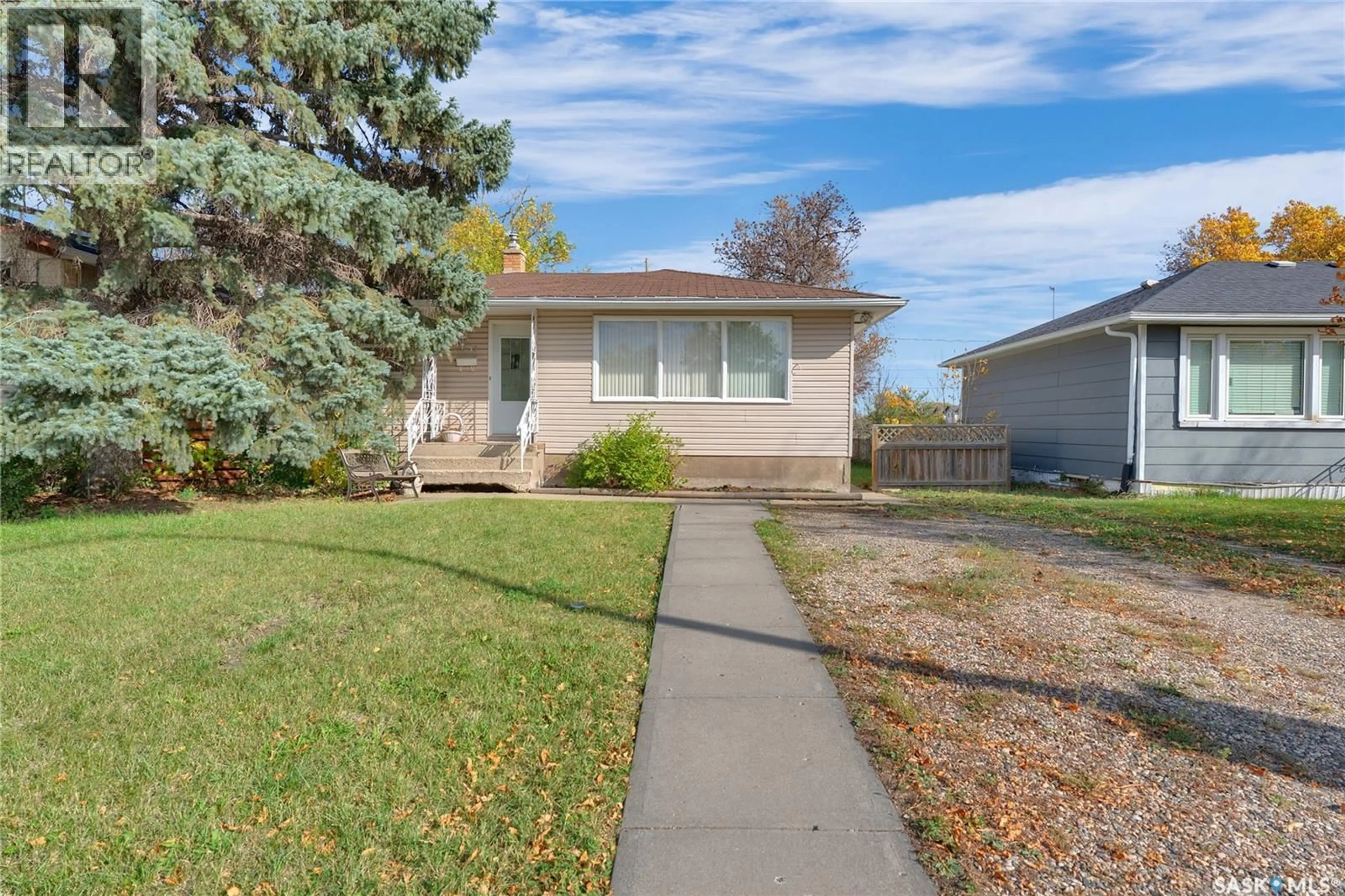 Home with vinyl exterior material, street for 1635 REGENT STREET, Regina Saskatchewan S4N1S2