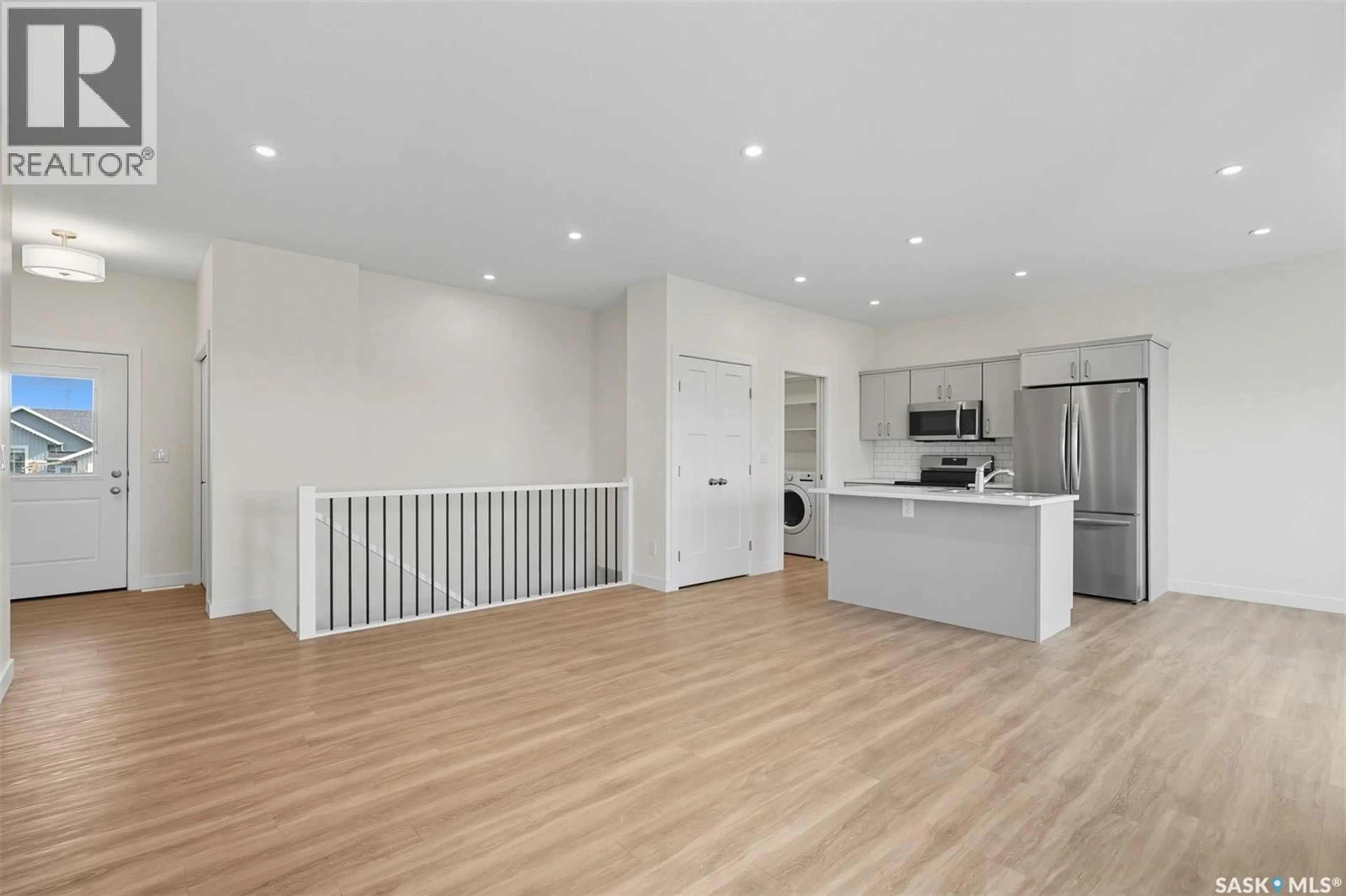 Open concept kitchen, unknown for 92 DIEFENBAKER AVENUE, Hague Saskatchewan S0K1X0