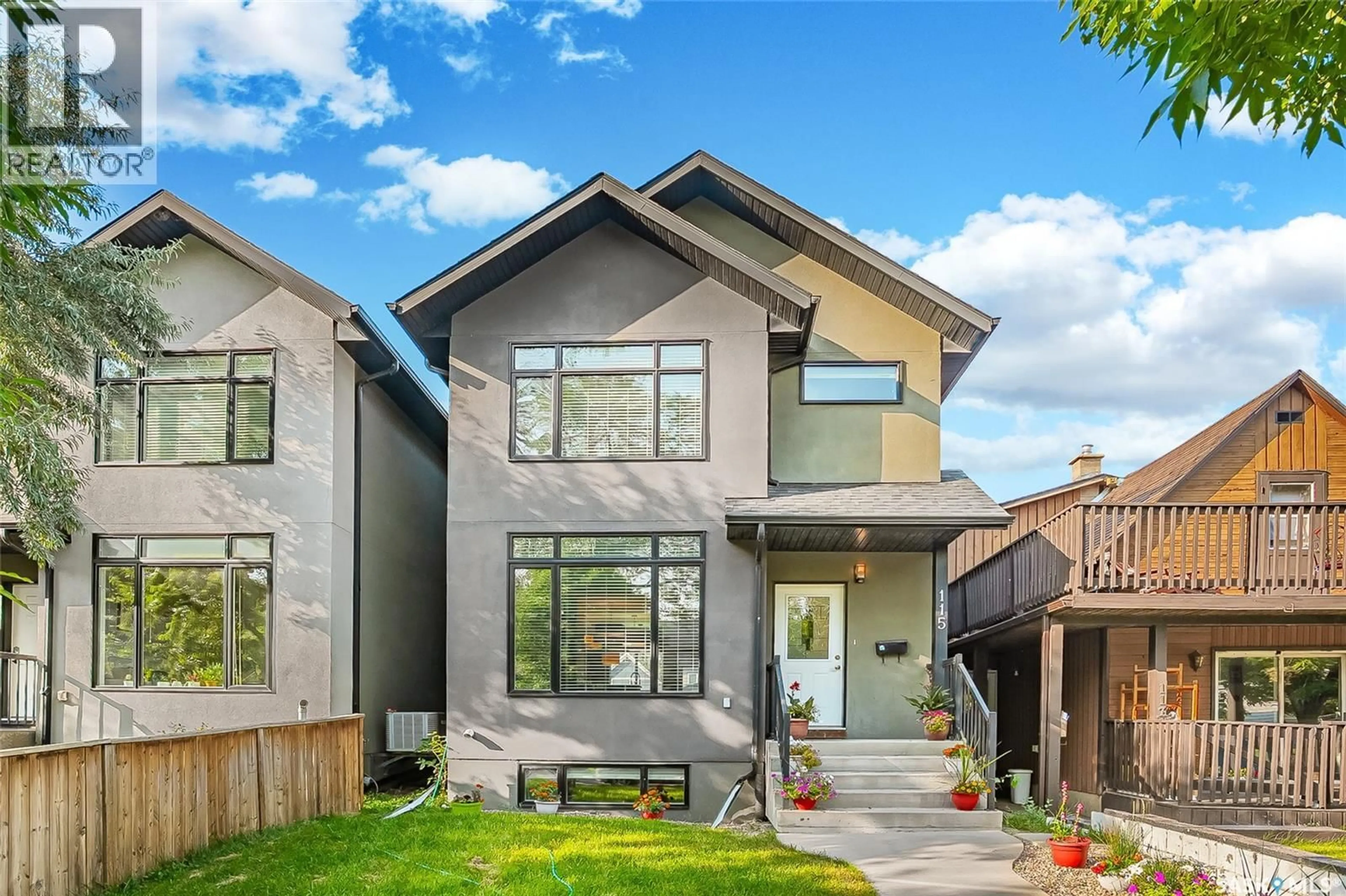 Home with brick exterior material, street for 115 2ND STREET, Saskatoon Saskatchewan S7H1N3