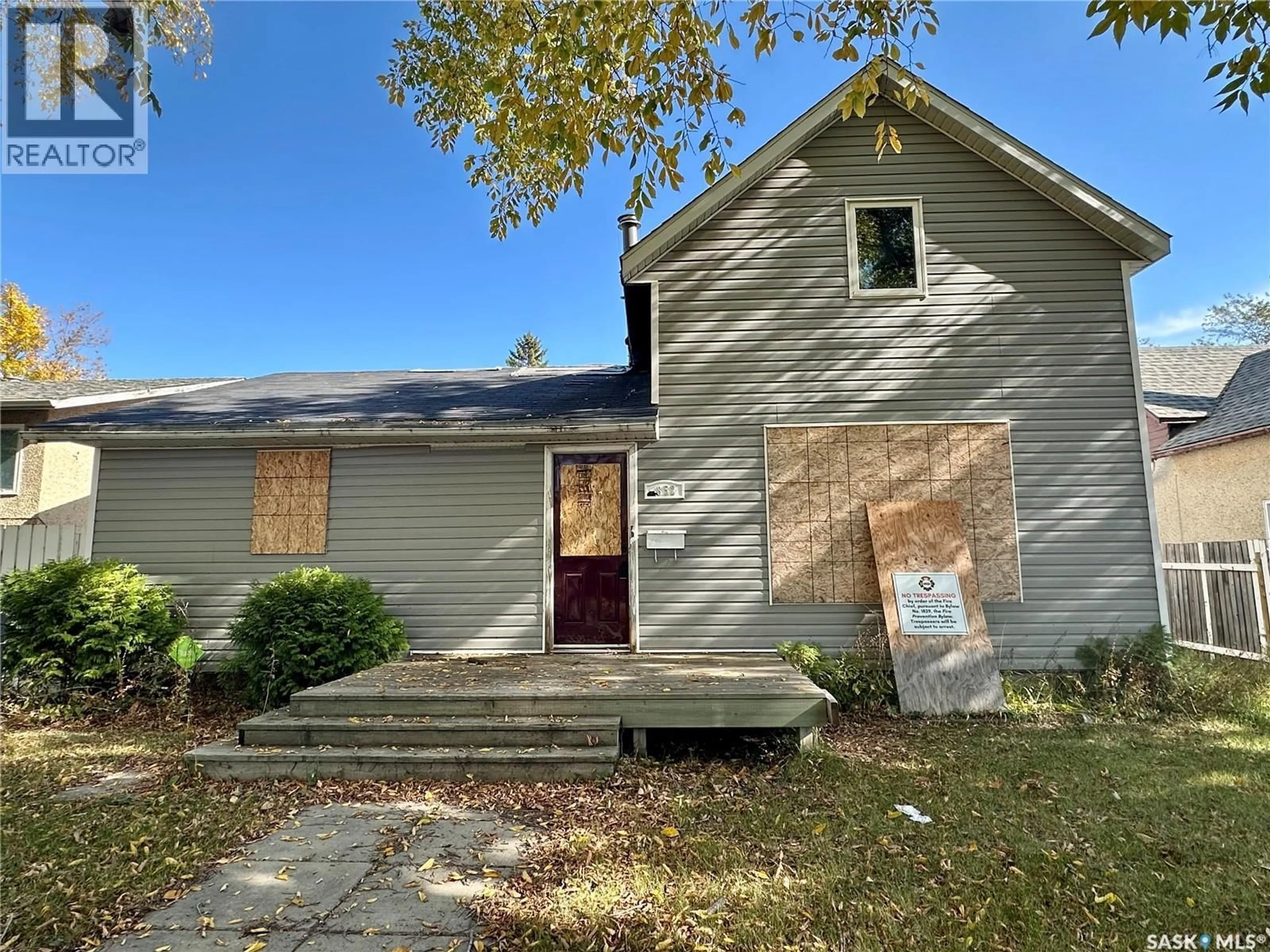 A pic from outside/outdoor area/front of a property/back of a property/a pic from drone, street for 1852 102ND STREET, North Battleford Saskatchewan S9A1H5