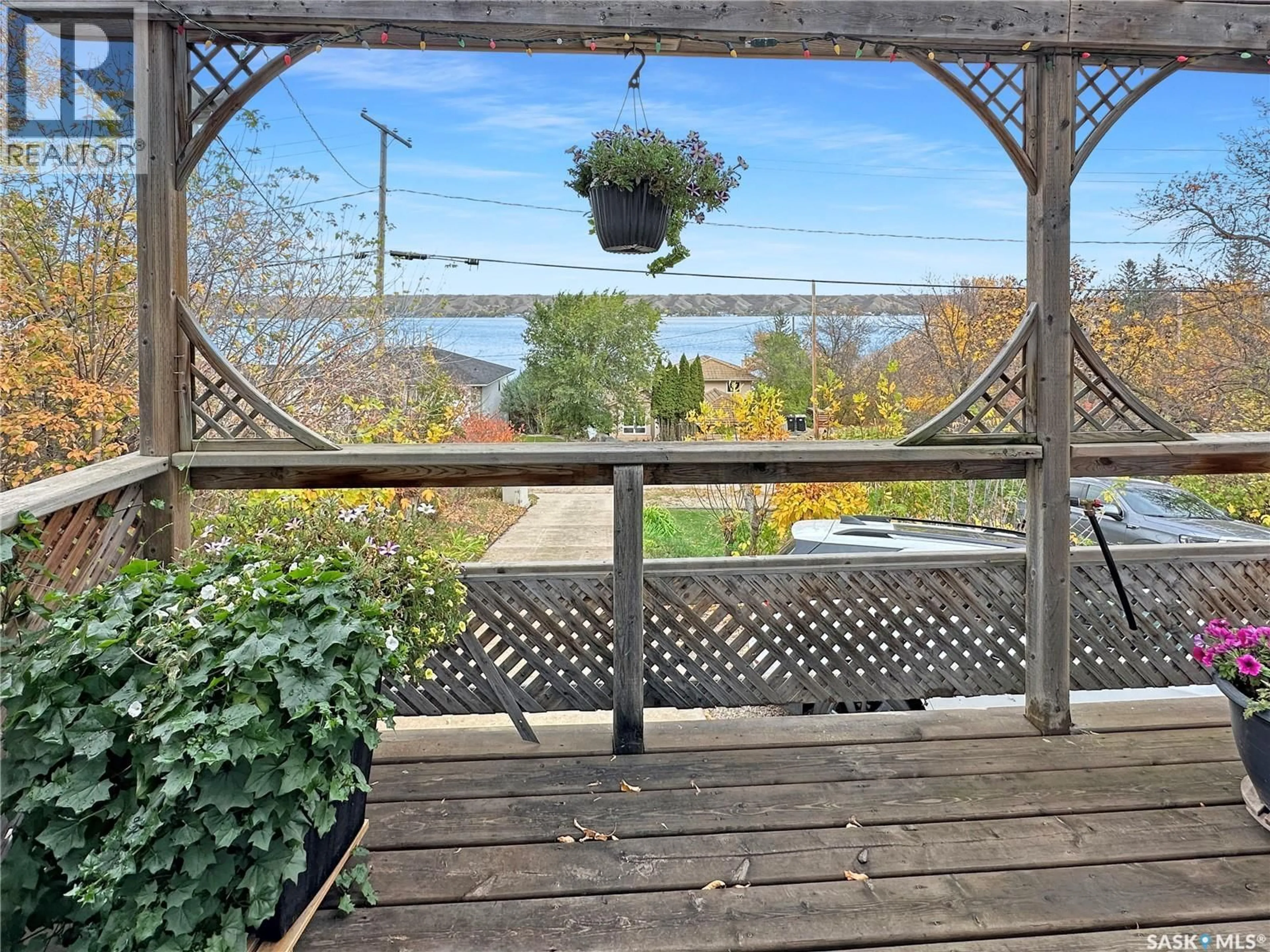 Patio, water/lake/river/ocean view for 250 B-SAY-TAH ROAD, B-Say-Tah Saskatchewan S0G1S0