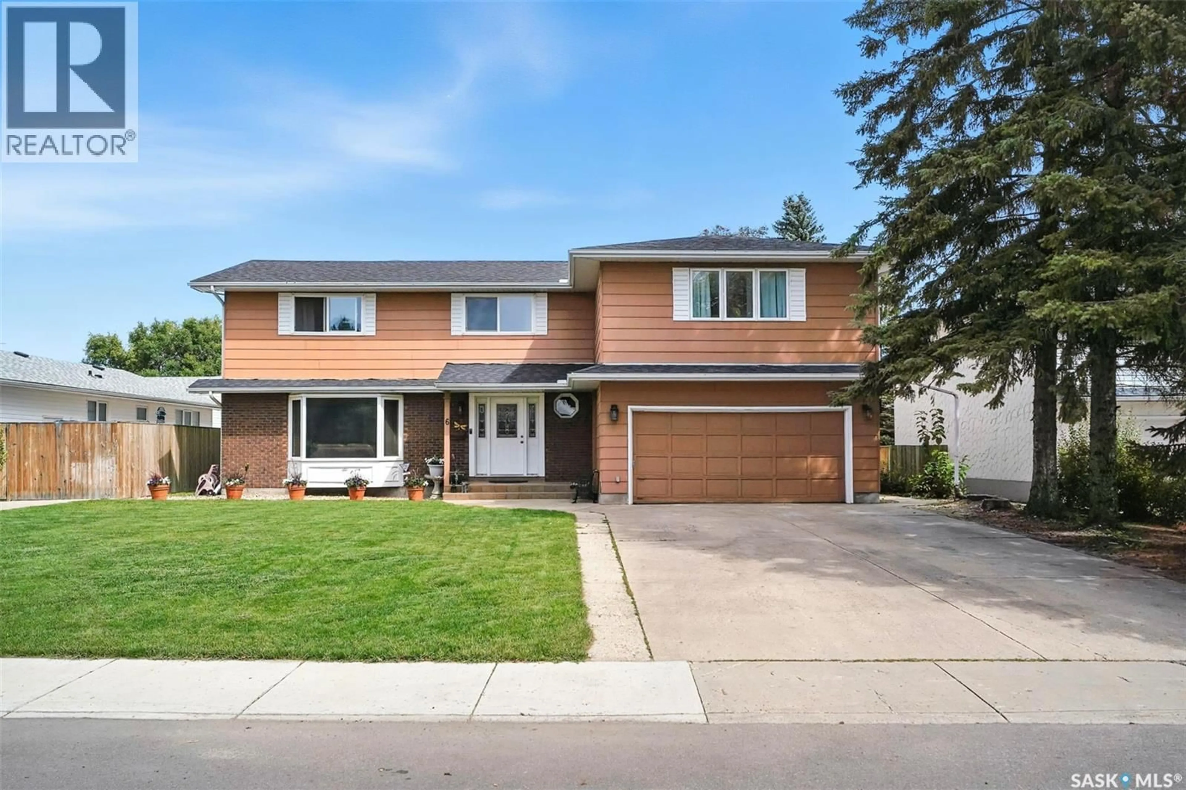 Home with brick exterior material, street for 6 CAPILANO DRIVE, Saskatoon Saskatchewan S7K4A5