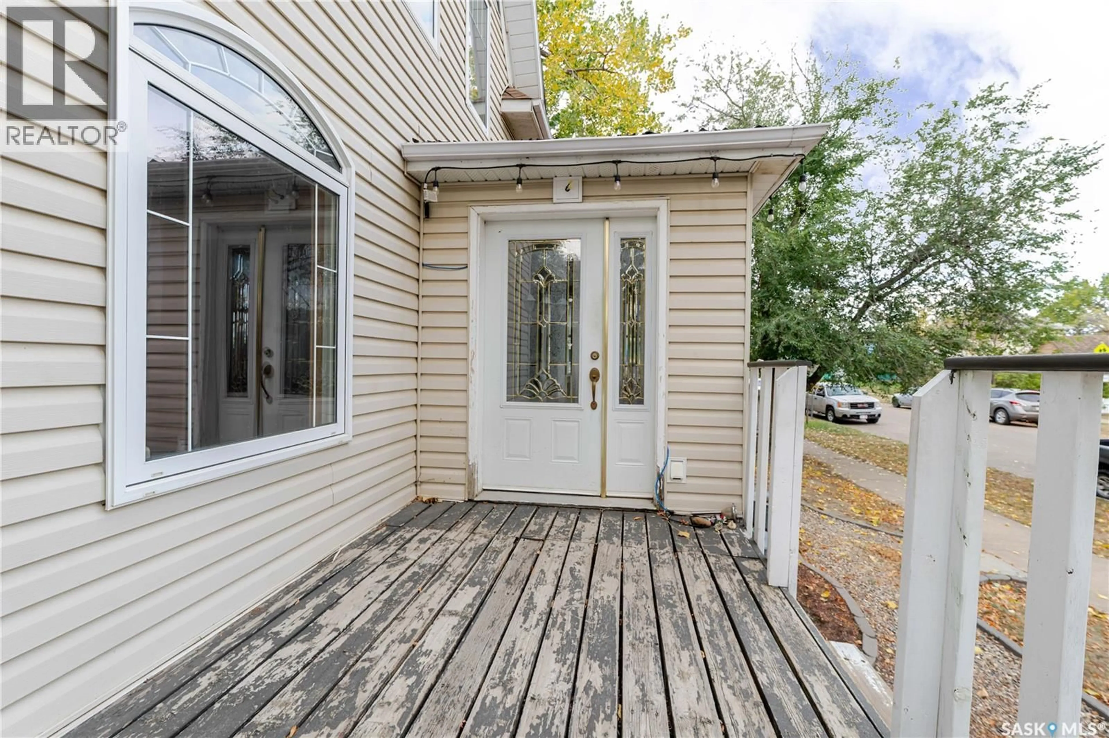 Patio, street for E - 452 STADACONA STREET, Moose Jaw Saskatchewan S6H0J8