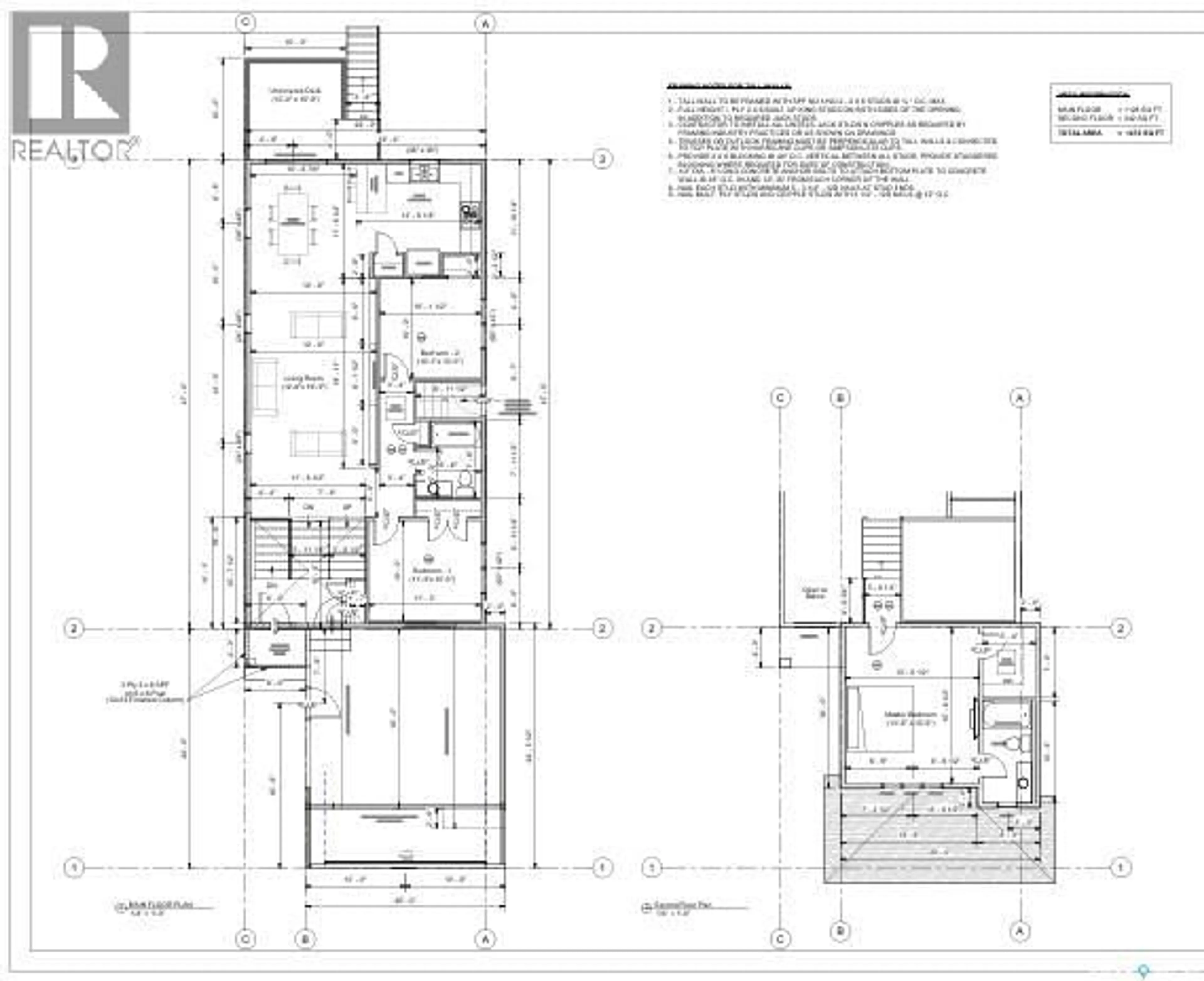 Floor plan for 823 NIGHTINGALE ROAD, Saskatoon Saskatchewan S7L6X7