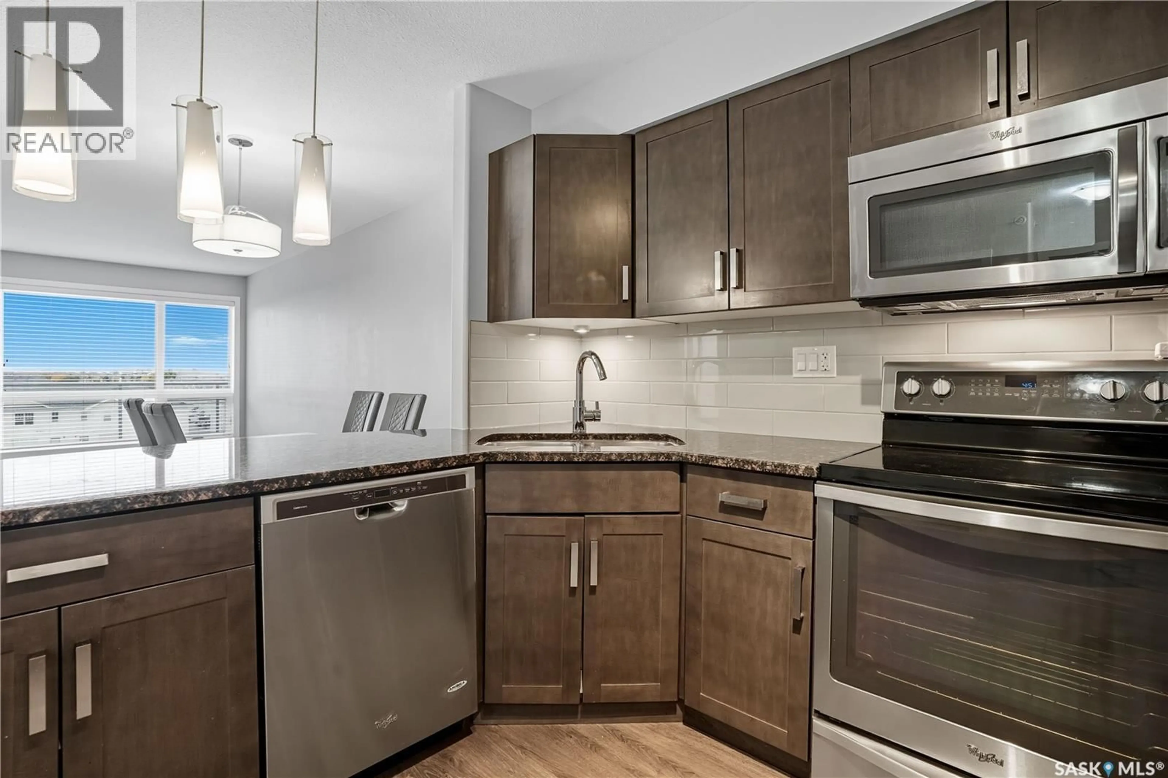 Standard kitchen, ceramic/tile floor for 315 - 2321 WINDSOR PARK ROAD, Regina Saskatchewan S0G4G0