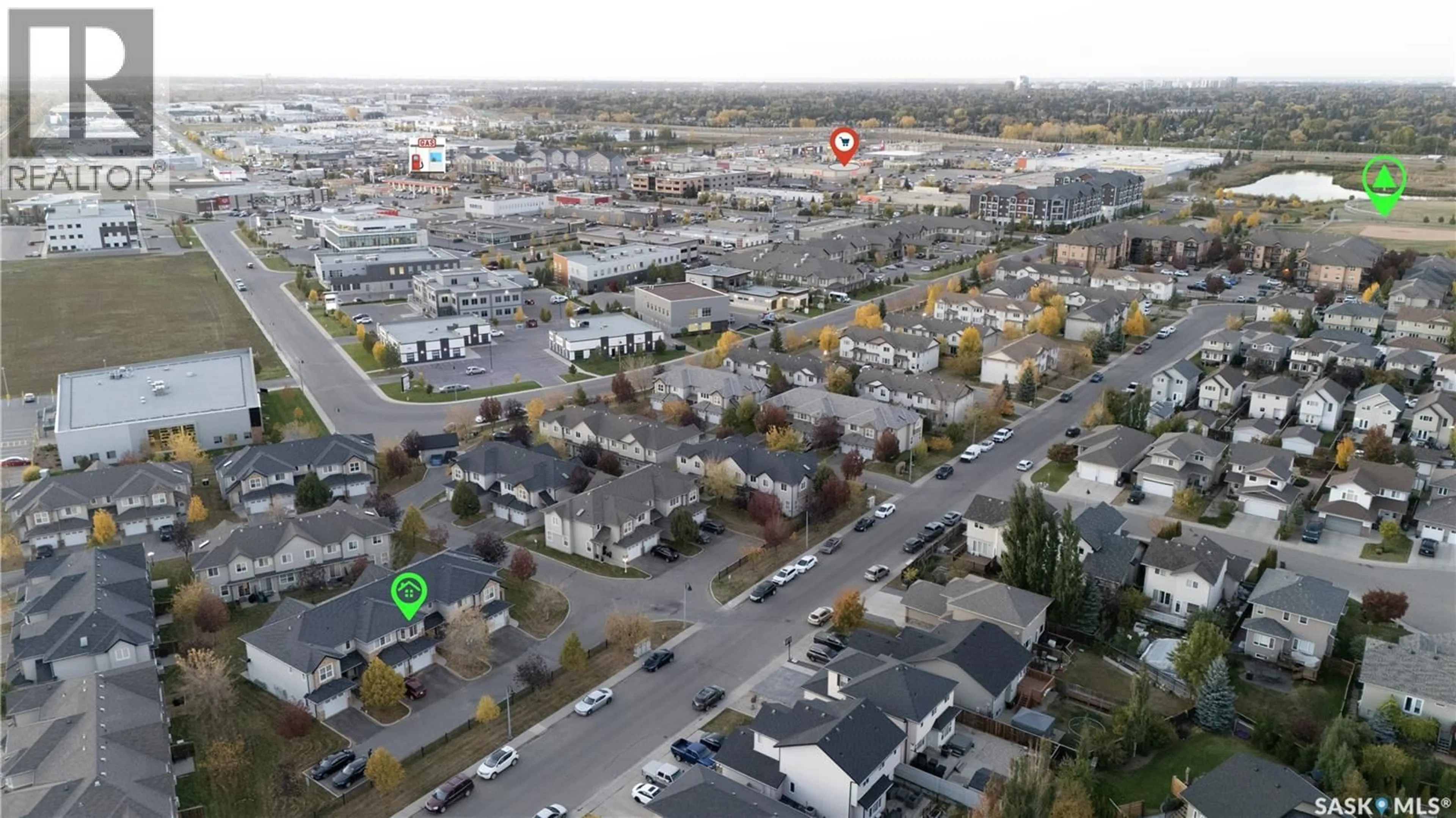 A pic from outside/outdoor area/front of a property/back of a property/a pic from drone, street for 615 - 403 LYND CRESCENT, Saskatoon Saskatchewan S7T0G8