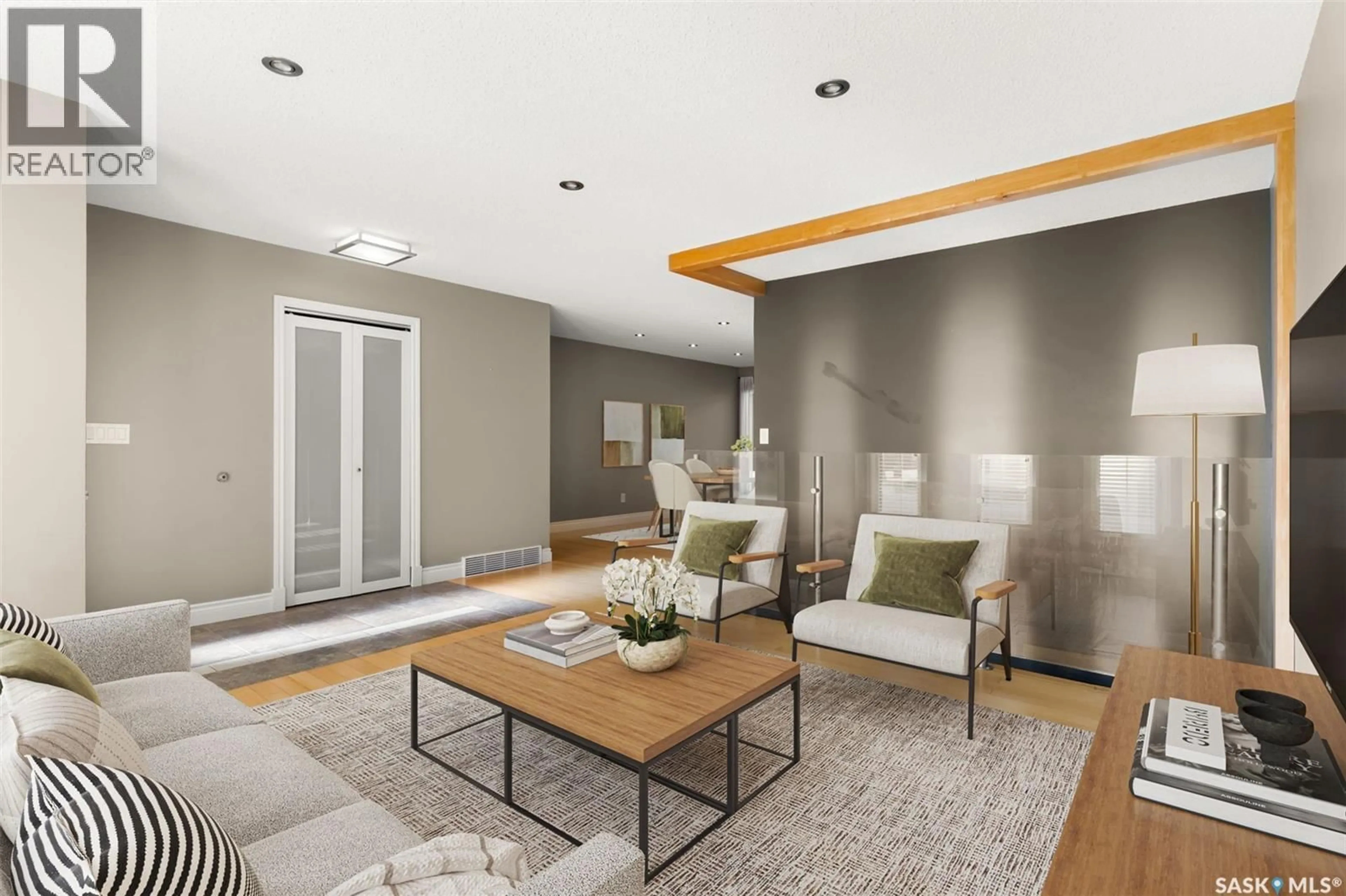 Living room with furniture, unknown for 2206 ASSINIBOINE AVENUE, Regina Saskatchewan S4V2E8
