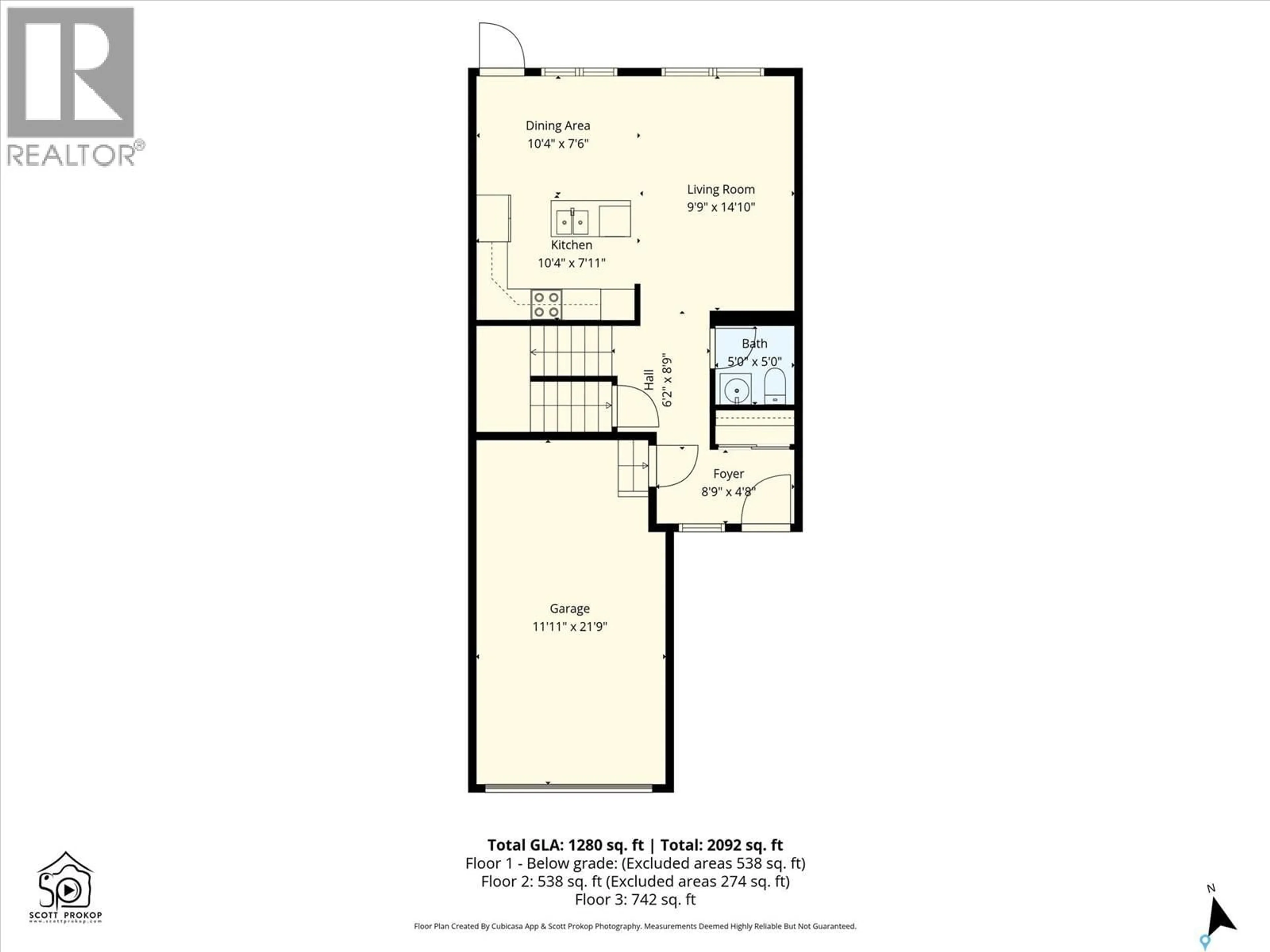 Floor plan for 16 15 VELTKAMP CRESCENT, Saskatoon Saskatchewan S7T0T7