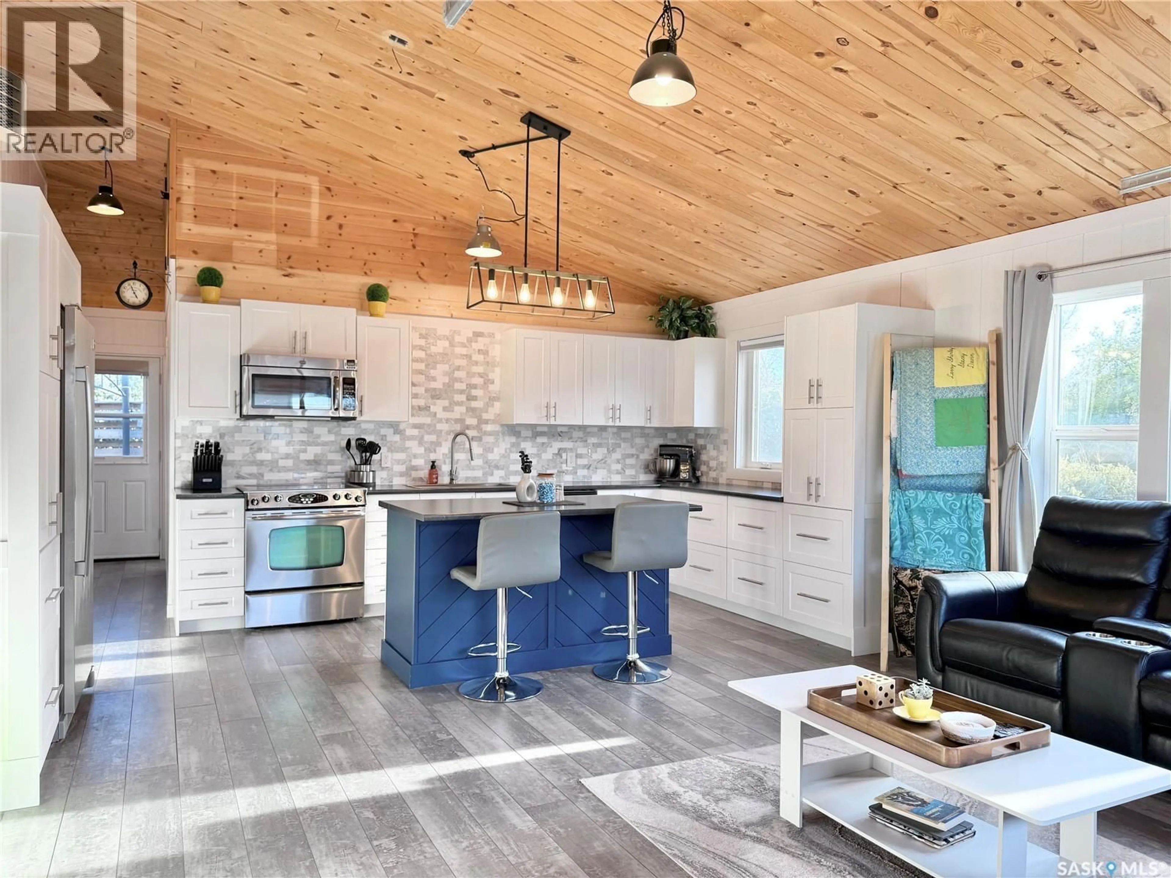 Open concept kitchen, unknown for 209 2ND STREET, Milden Saskatchewan S0L2L0