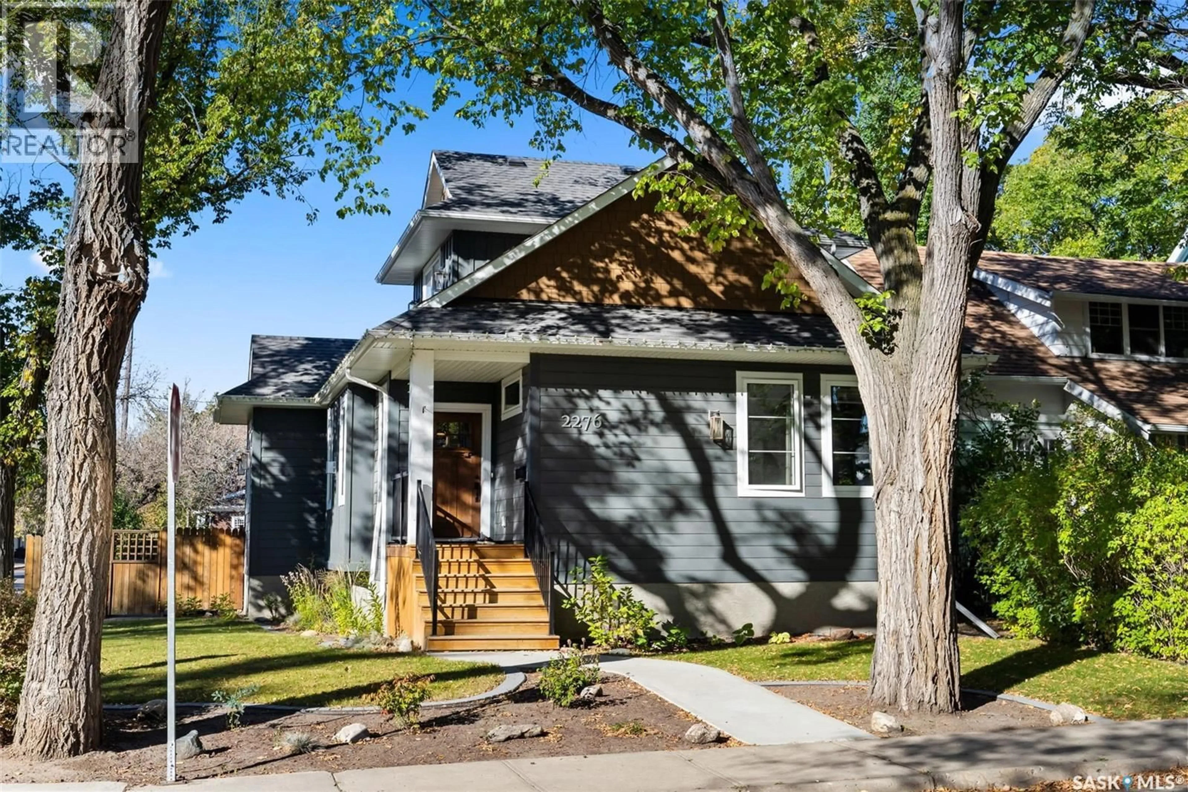 Home with vinyl exterior material, street for 2276 RAE STREET, Regina Saskatchewan S4T2E9
