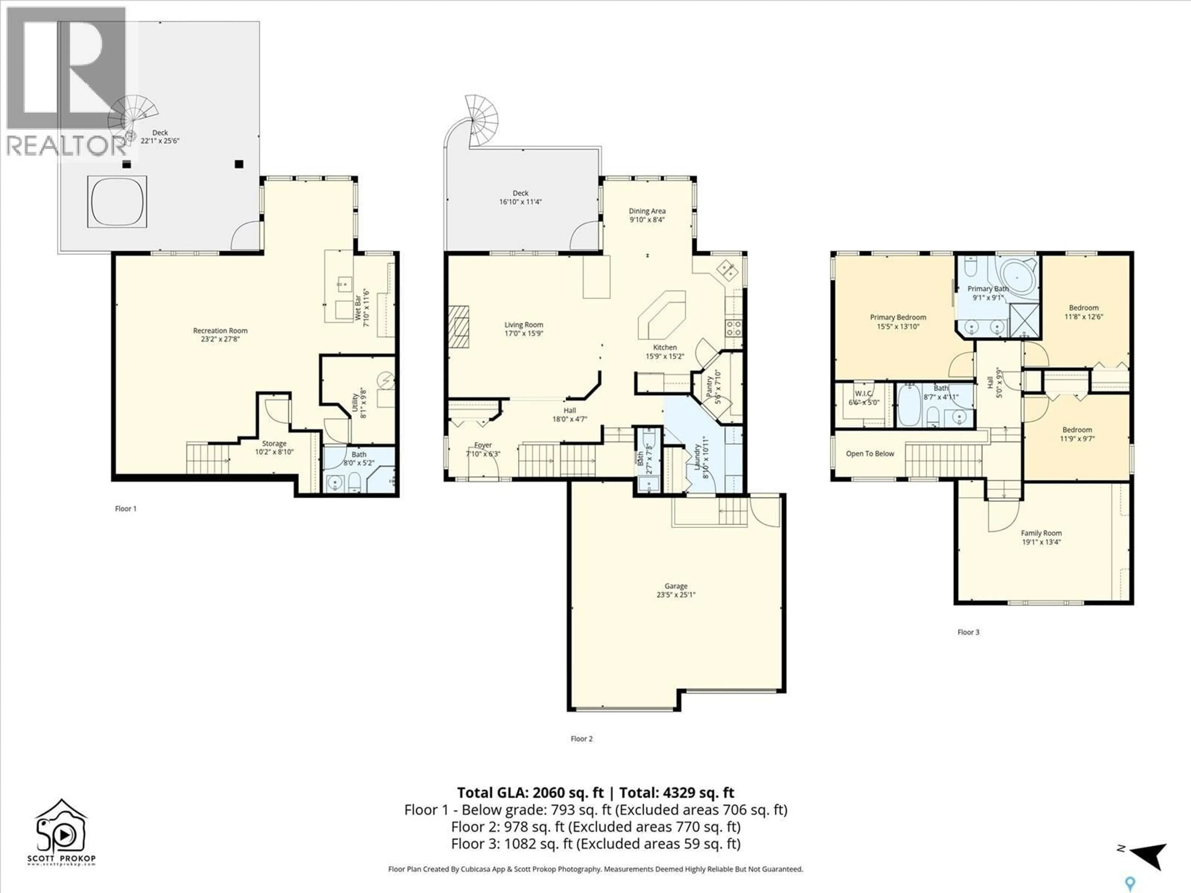 Floor plan for 106 THODE AVENUE, Saskatoon Saskatchewan S7W1A1