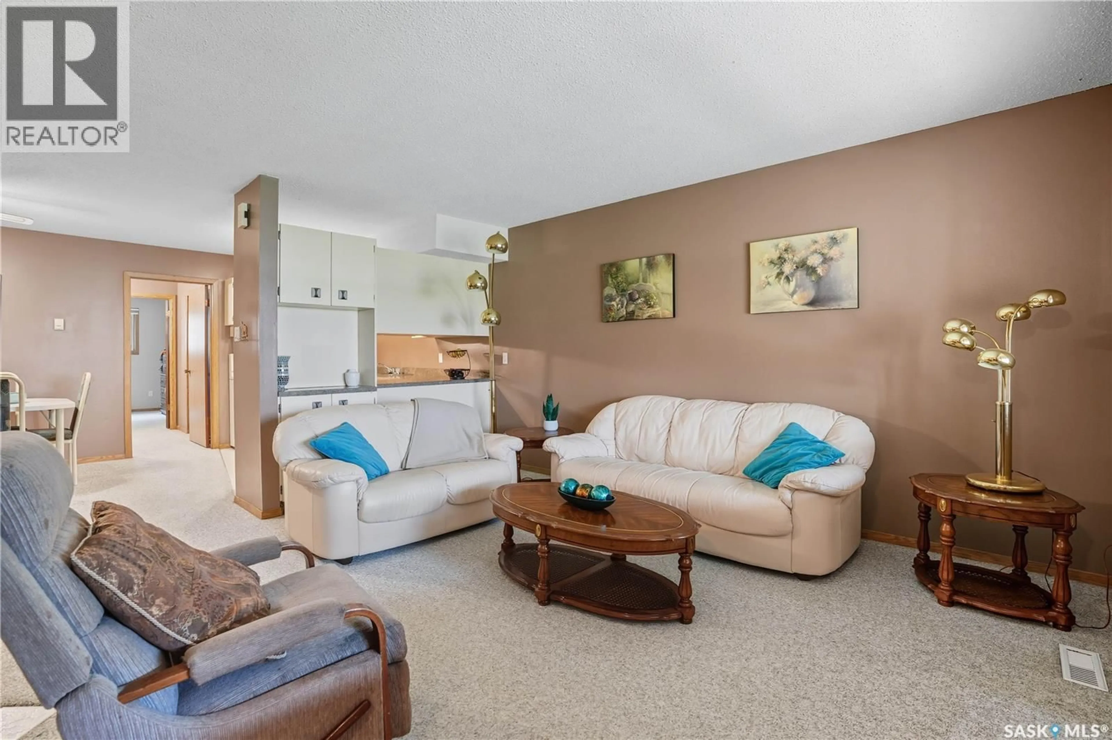 Living room with furniture, unknown for 6943 BLAKENEY DRIVE, Regina Saskatchewan S4X2N5