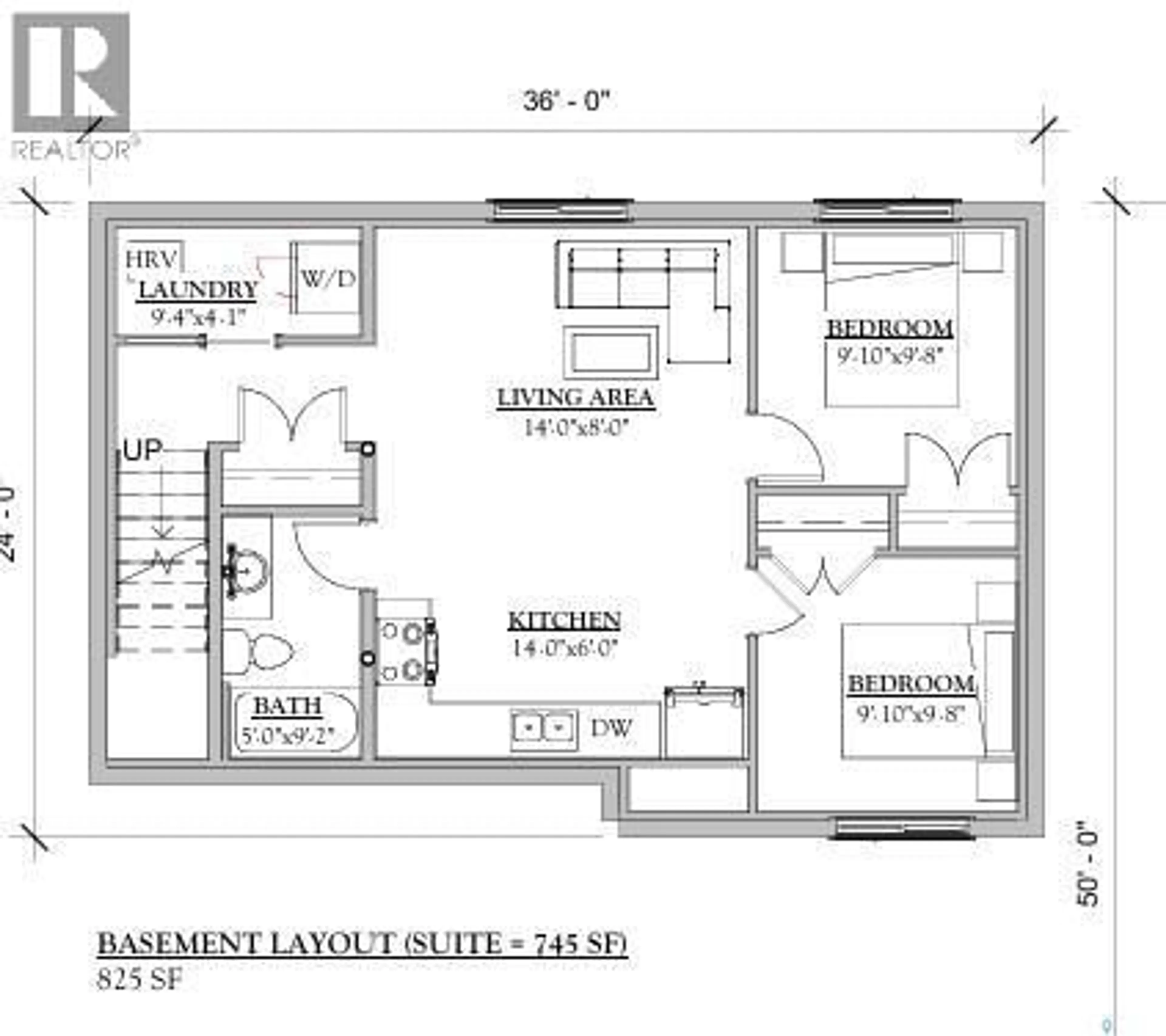 Floor plan for 442 KINLOCH CRESCENT, Saskatoon Saskatchewan S7M5K1