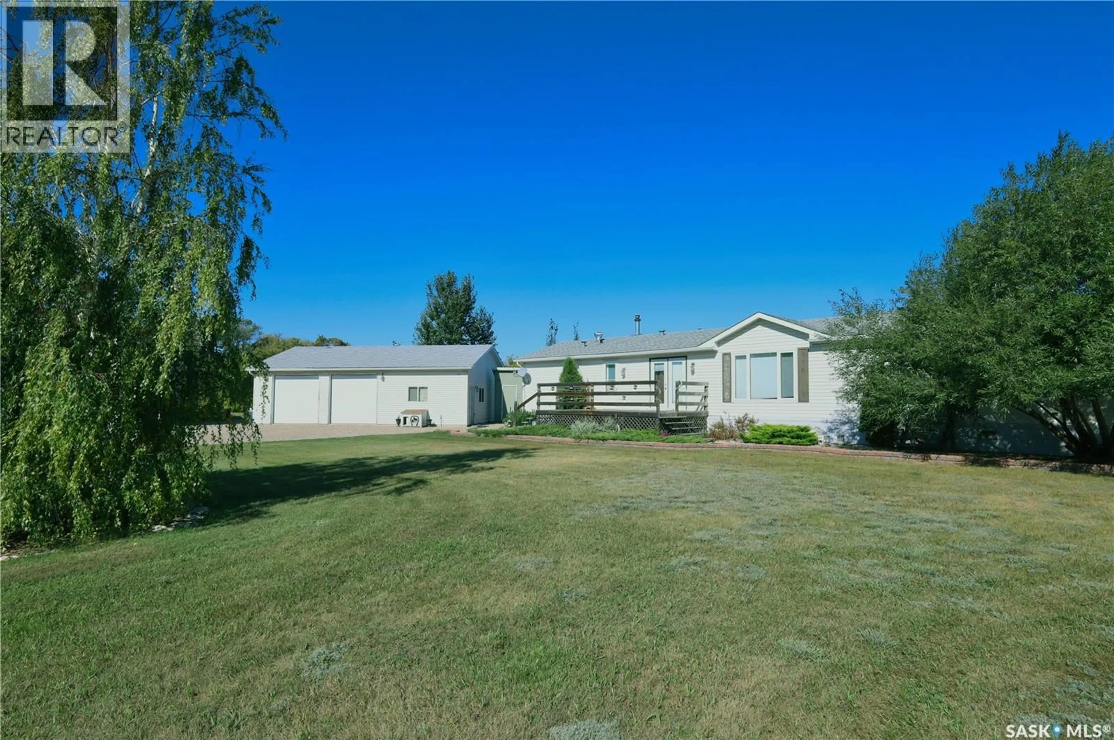 A pic from outside/outdoor area/front of a property/back of a property/a pic from drone, unknown for OUTSKIRTS OF ASQUITH ACREAGE, Asquith Saskatchewan S0K0J0