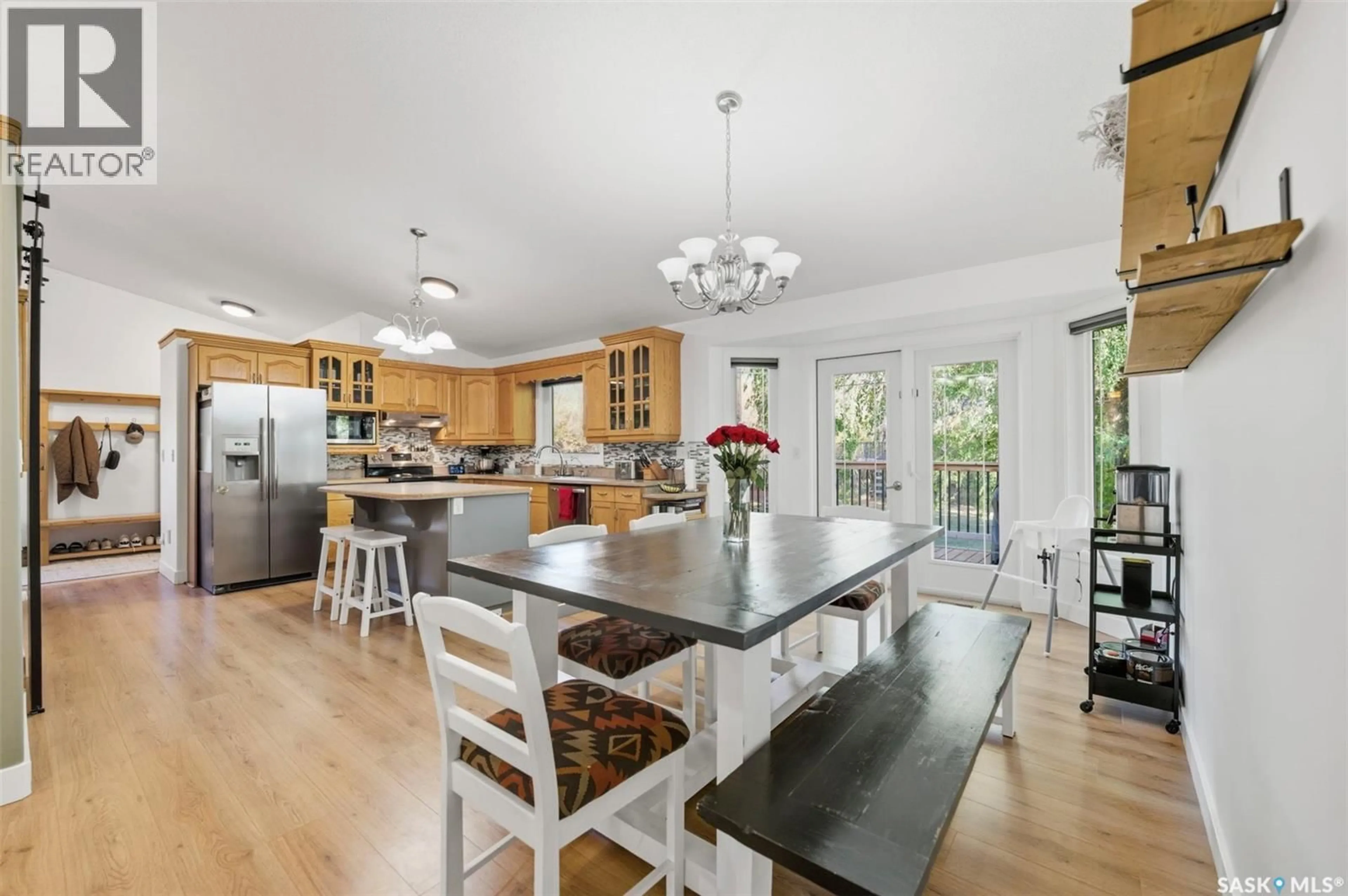 Open concept kitchen, unknown for WOOD-SPARROW ACREAGE, Vanscoy Rm No. 345 Saskatchewan S0L0P0