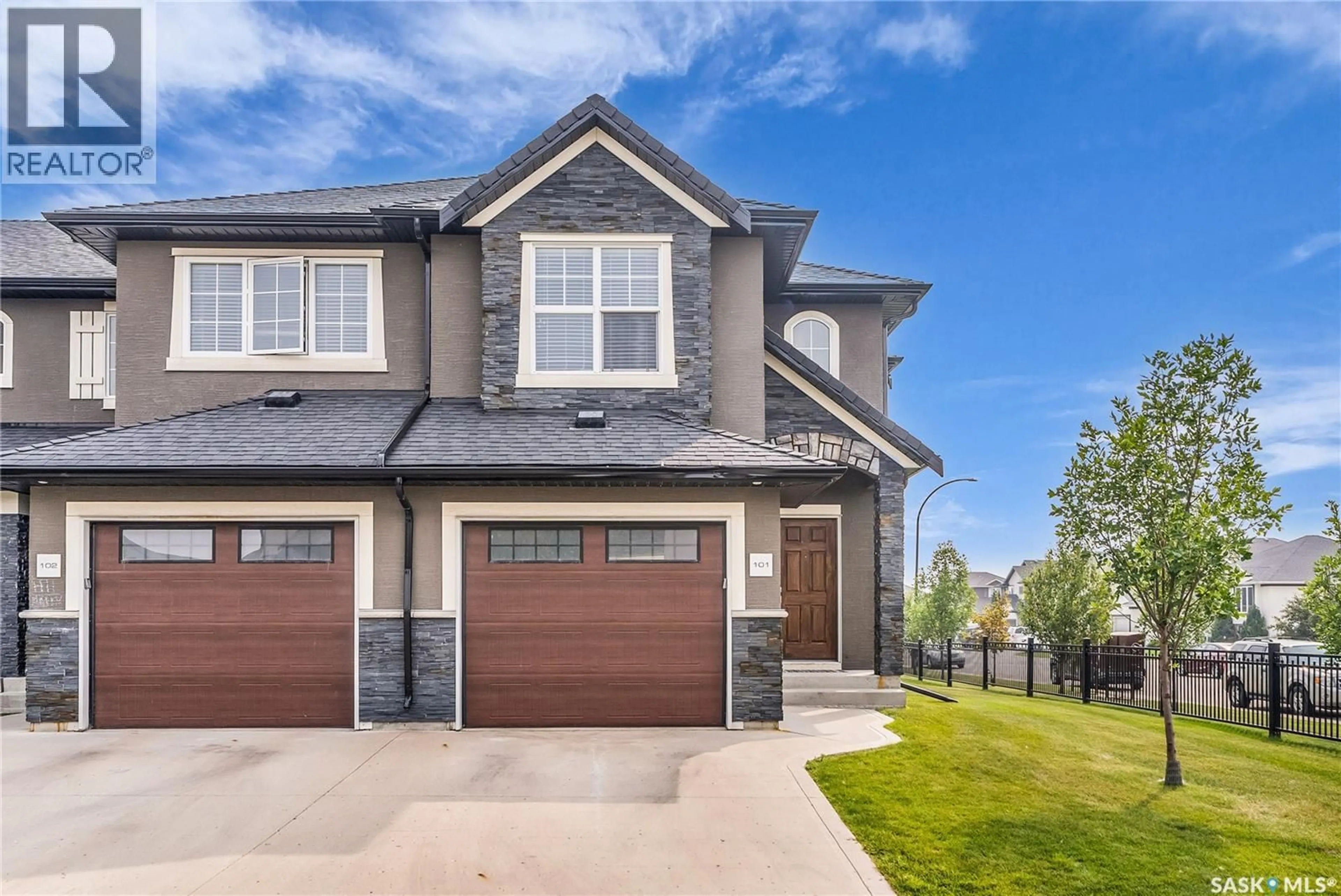 Home with brick exterior material, street for 101 - 1303 PATON CRESCENT, Saskatoon Saskatchewan S7W0P6