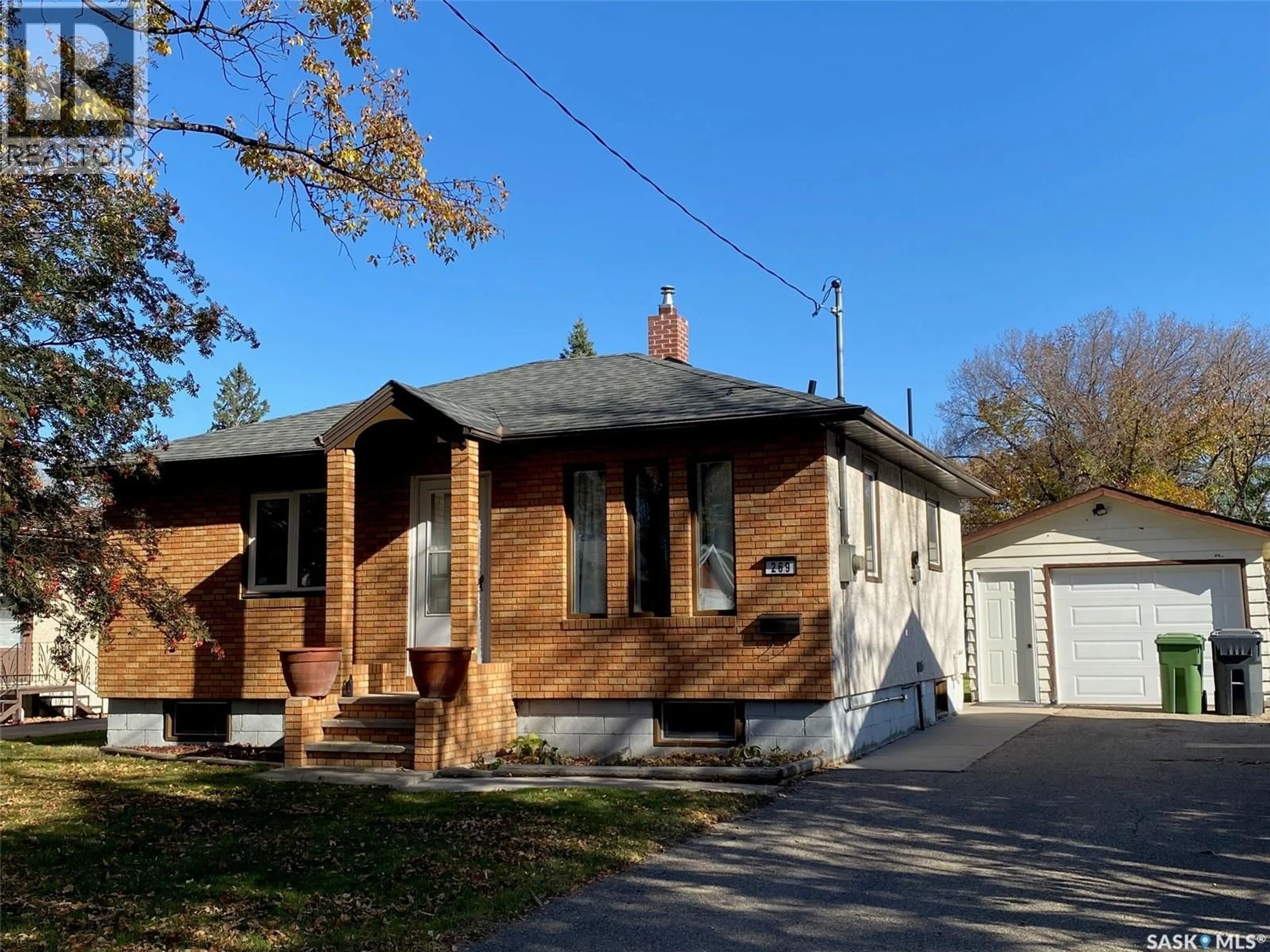 Home with brick exterior material, street for 269 MAPLE AVENUE, Yorkton Saskatchewan S3N1W8