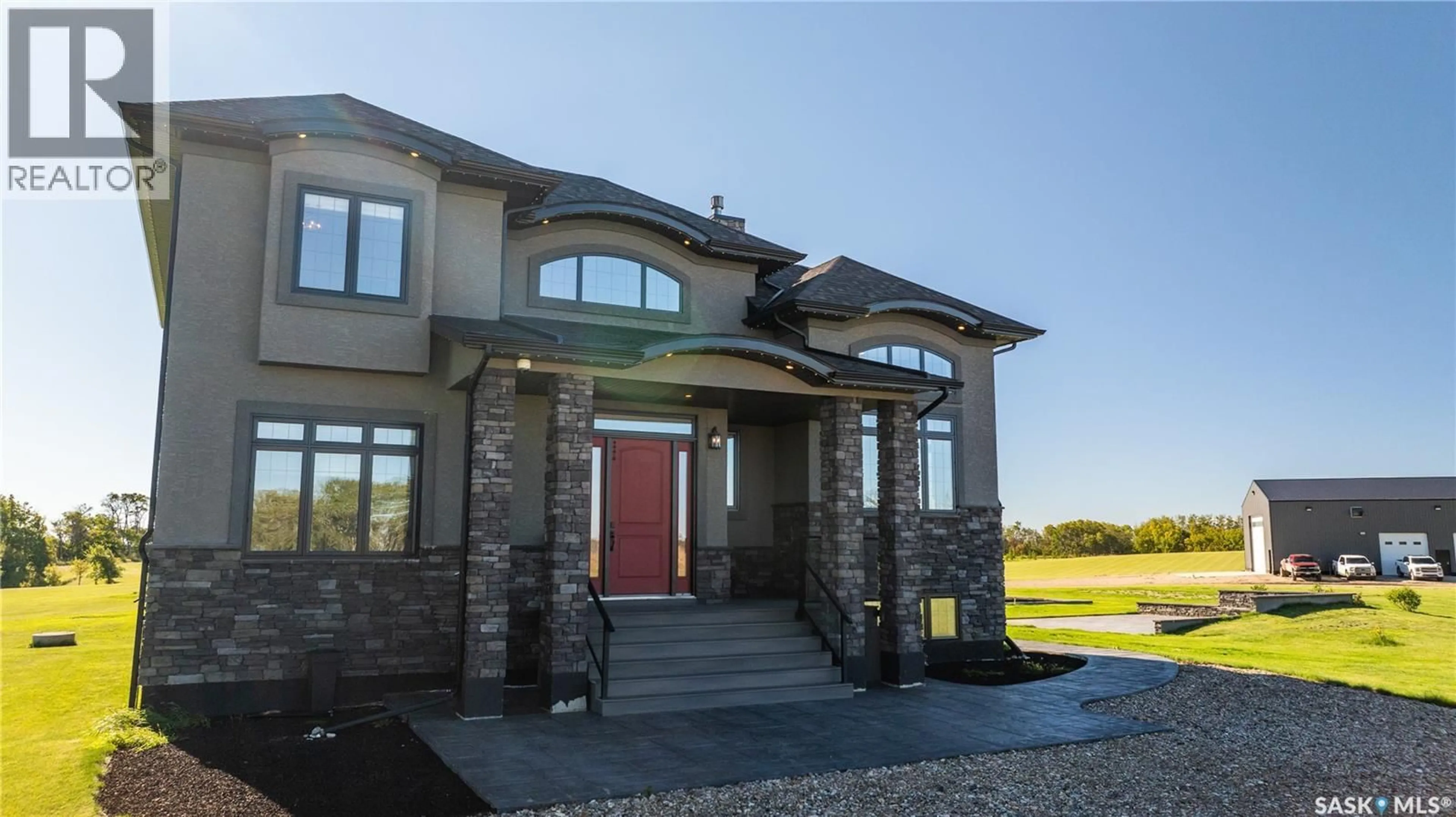Home with brick exterior material, building for PRESTIGE MANOR, Douglas Rm No. 436 Saskatchewan S0J1A0