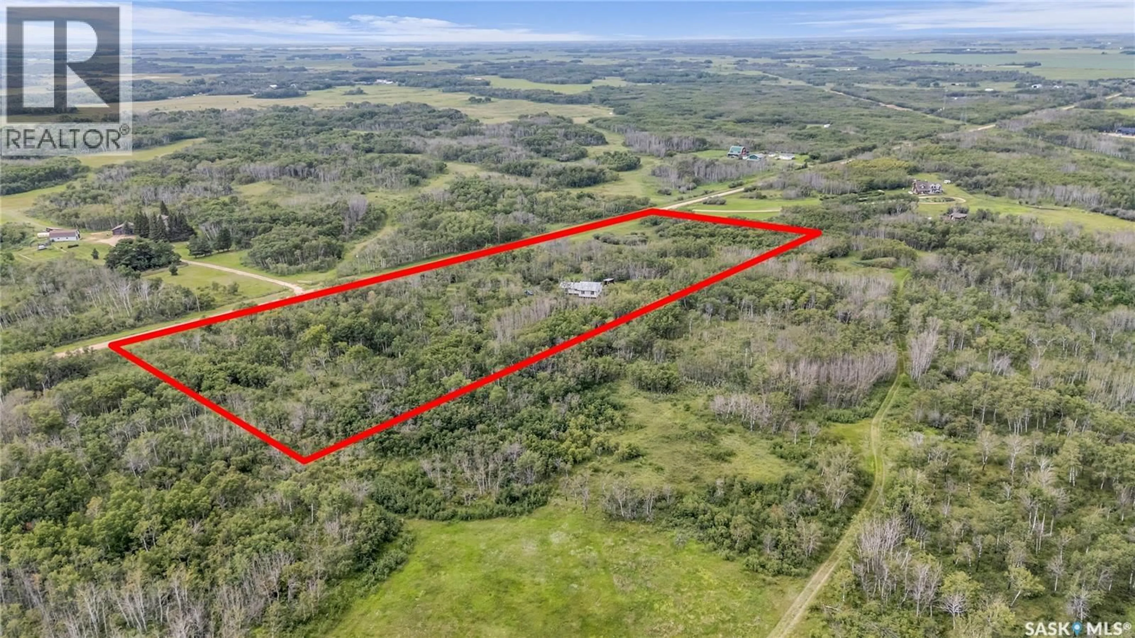 A pic from outside/outdoor area/front of a property/back of a property/a pic from drone, forest/trees view for KONDRA ACREAGE, Corman Park Rm No. 344 Saskatchewan S7K3J5