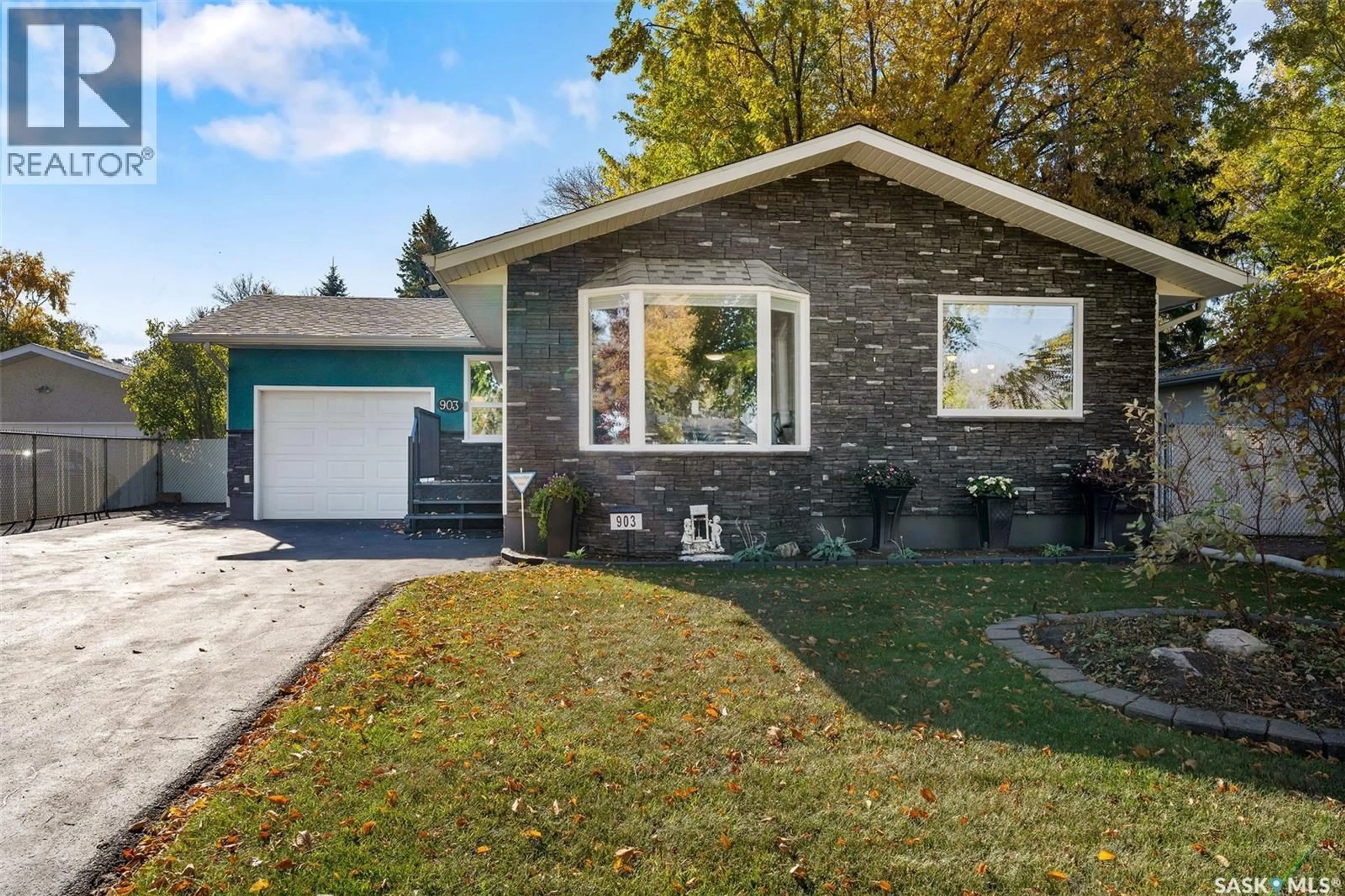 Home with vinyl exterior material, street for 903 BRANION DRIVE, Prince Albert Saskatchewan S6V2S6