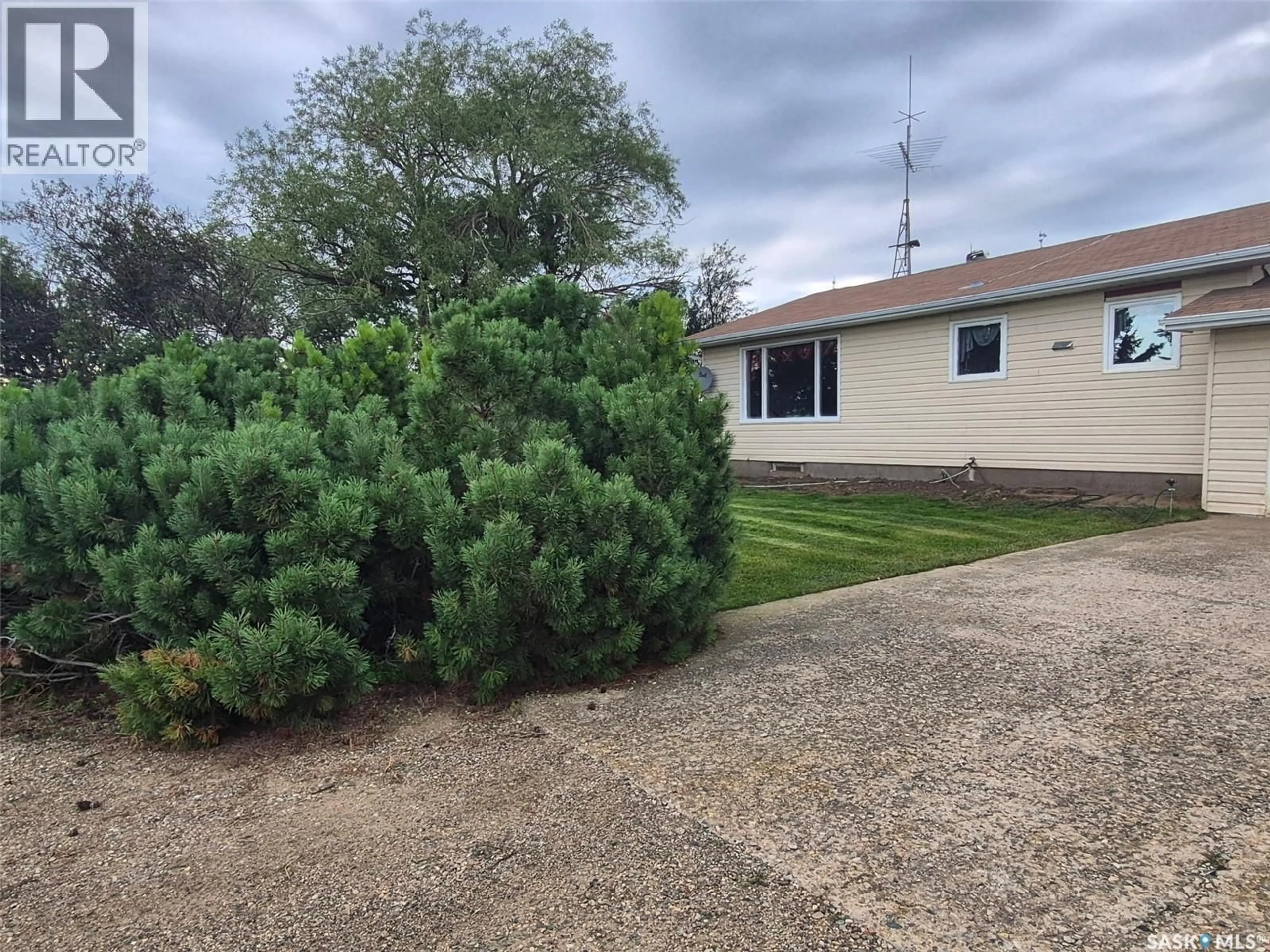A pic from outside/outdoor area/front of a property/back of a property/a pic from drone, street for GADER ACREAGE, Coulee Rm No. 136 Saskatchewan S0N1M0