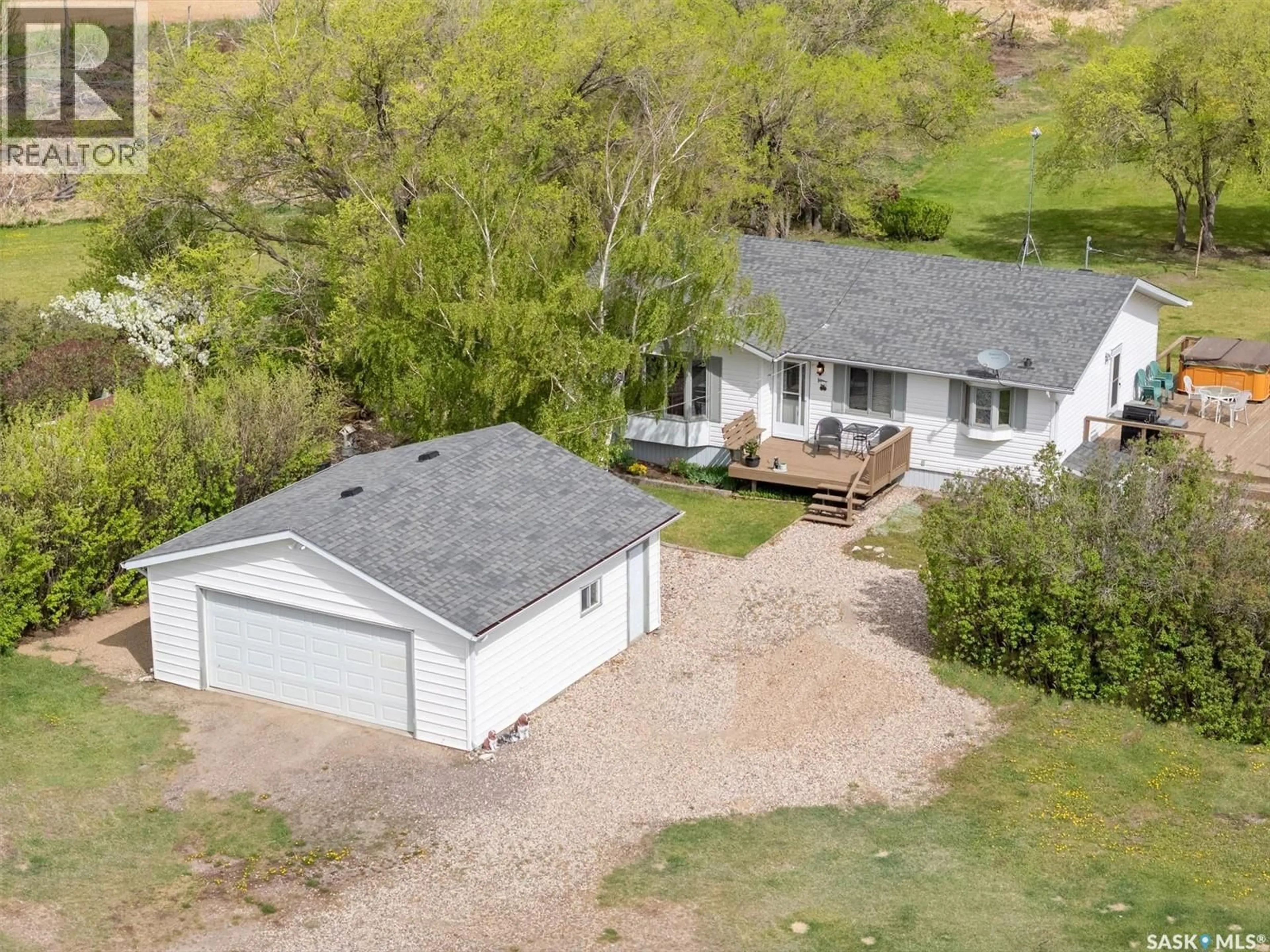 A pic from outside/outdoor area/front of a property/back of a property/a pic from drone, unknown for 55 LOST RIVER ACRES, Lost River Rm No. 313 Saskatchewan S0K0C0