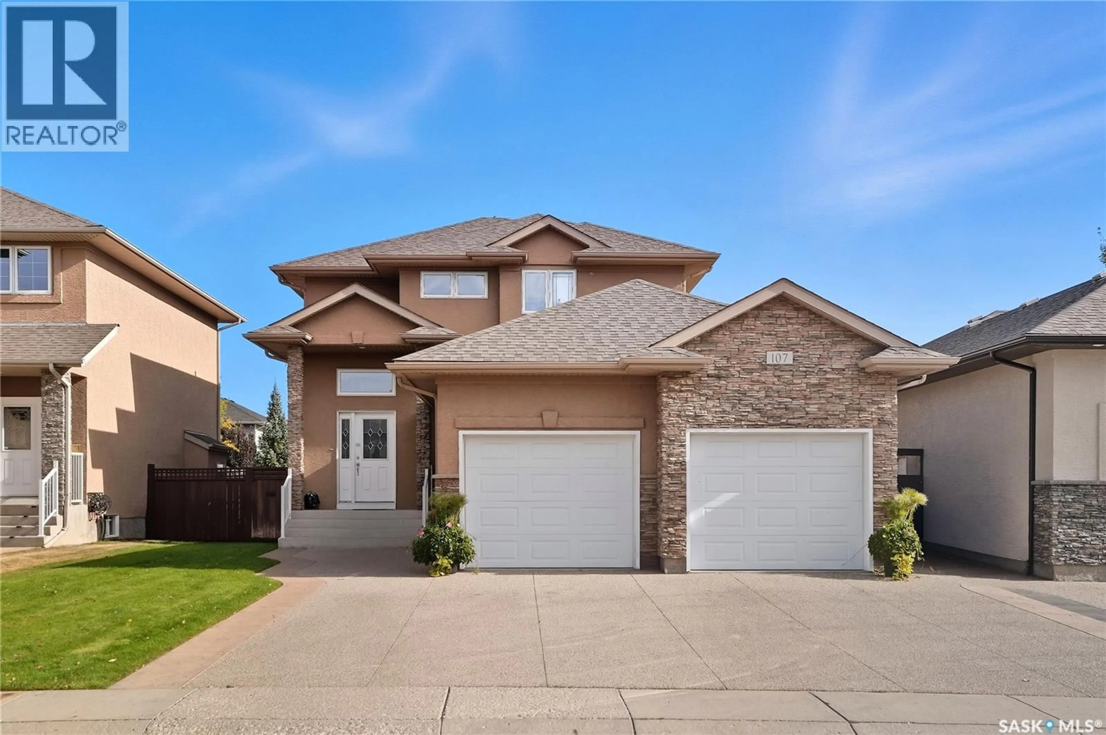 Home with brick exterior material, street for 107 BRAINERD CRESCENT, Saskatoon Saskatchewan S7T0H2