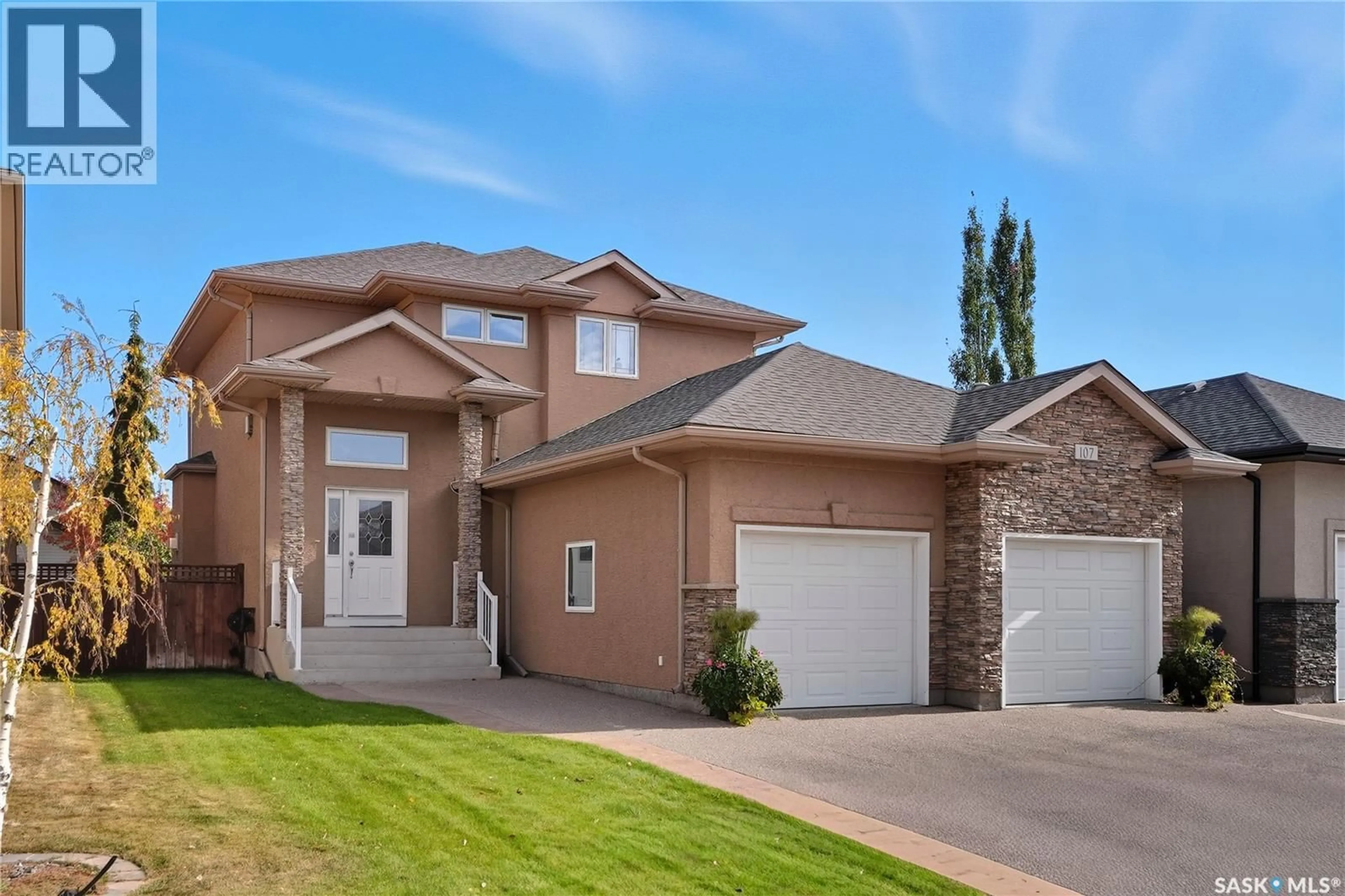 Home with brick exterior material, street for 107 BRAINERD CRESCENT, Saskatoon Saskatchewan S7T0H2