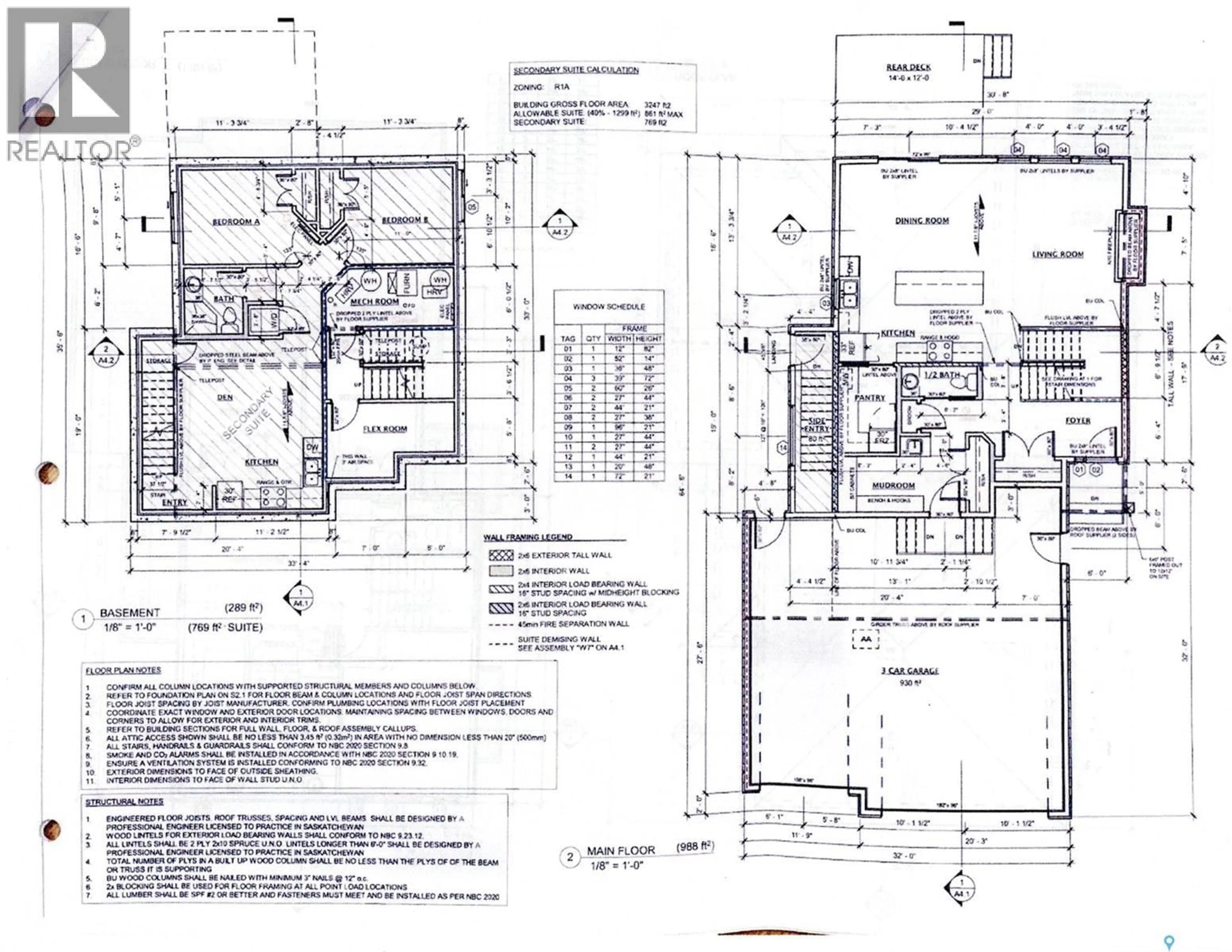Floor plan for 832 HENRY DAYDAY ROAD, Saskatoon Saskatchewan S7W1E4