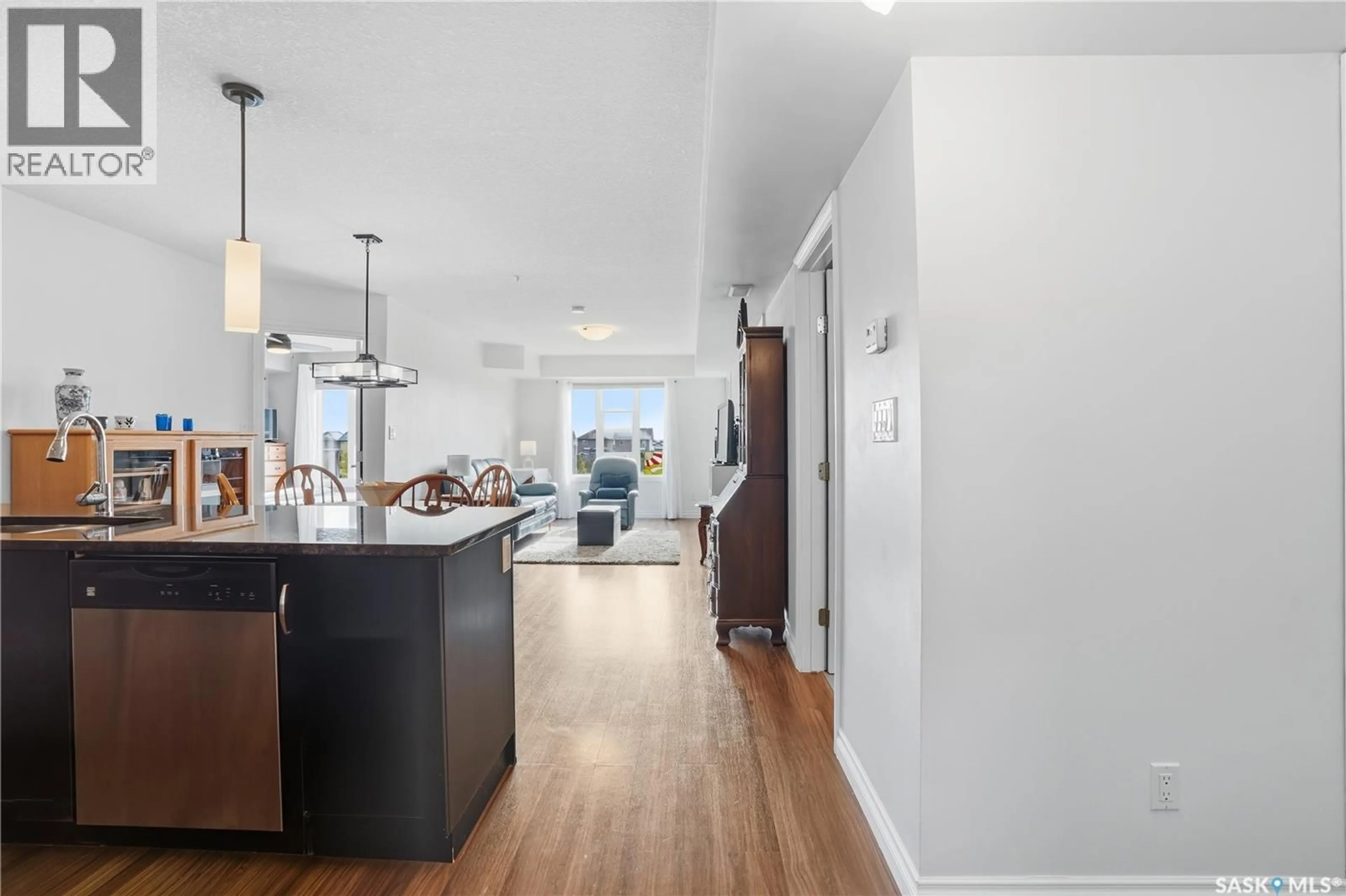 Open concept kitchen, unknown for 215 - 5303 UNIVERSAL CRESCENT, Regina Saskatchewan S4W0L1