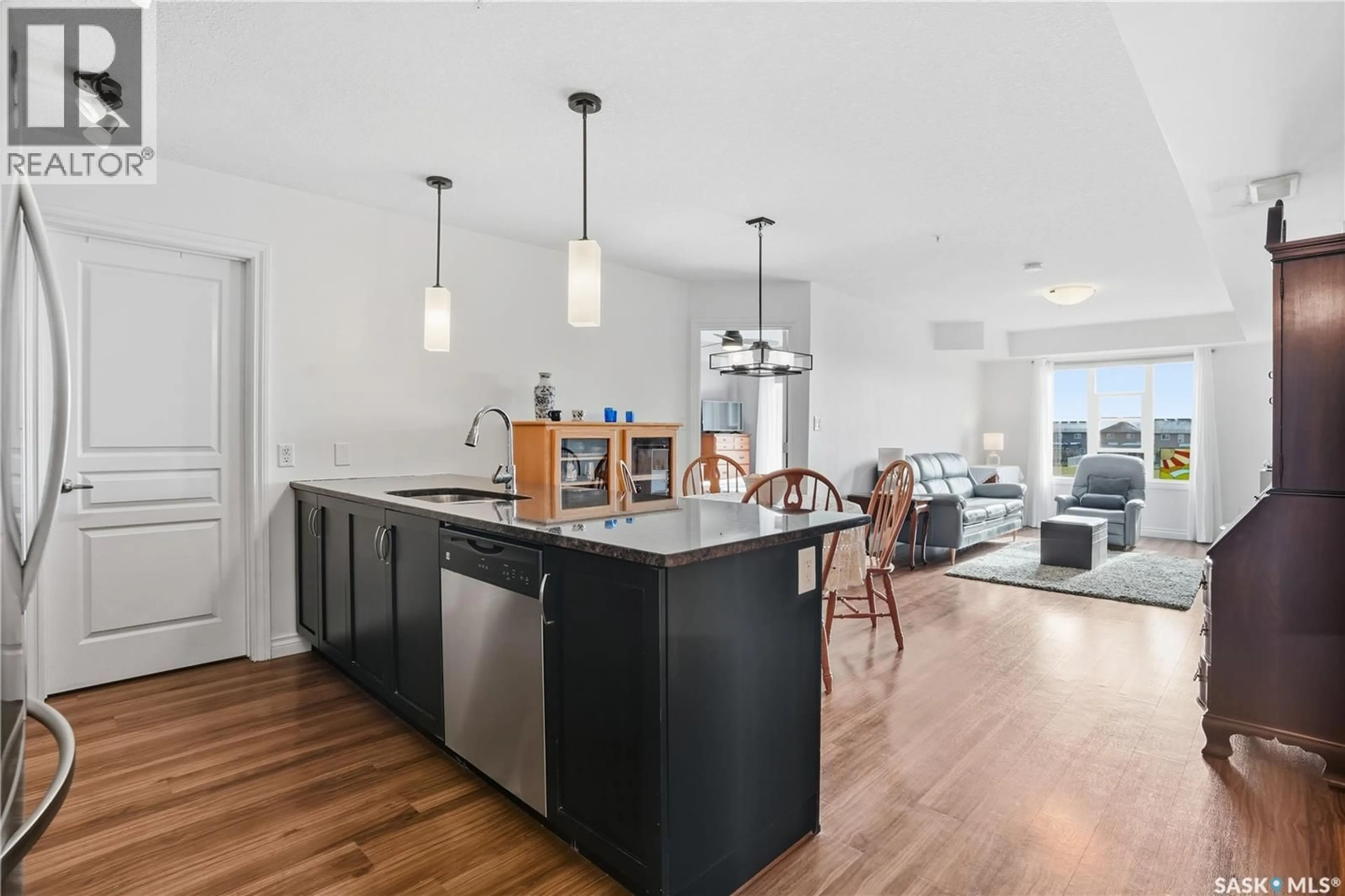 Open concept kitchen, unknown for 215 - 5303 UNIVERSAL CRESCENT, Regina Saskatchewan S4W0L1