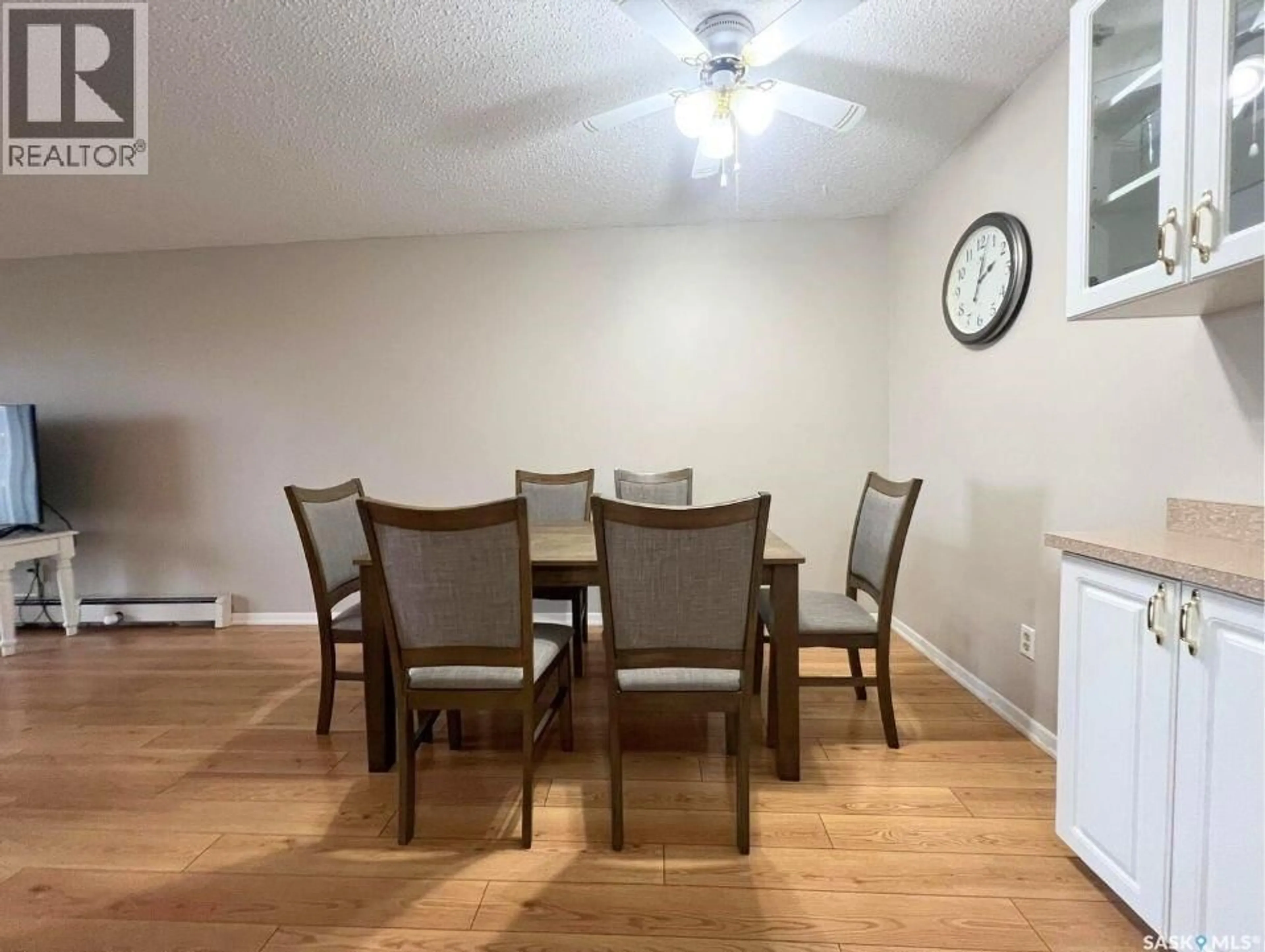 Dining room, wood/laminate floor for 103 - 1140 9TH AVENUE, Swift Current Saskatchewan S9H2S9