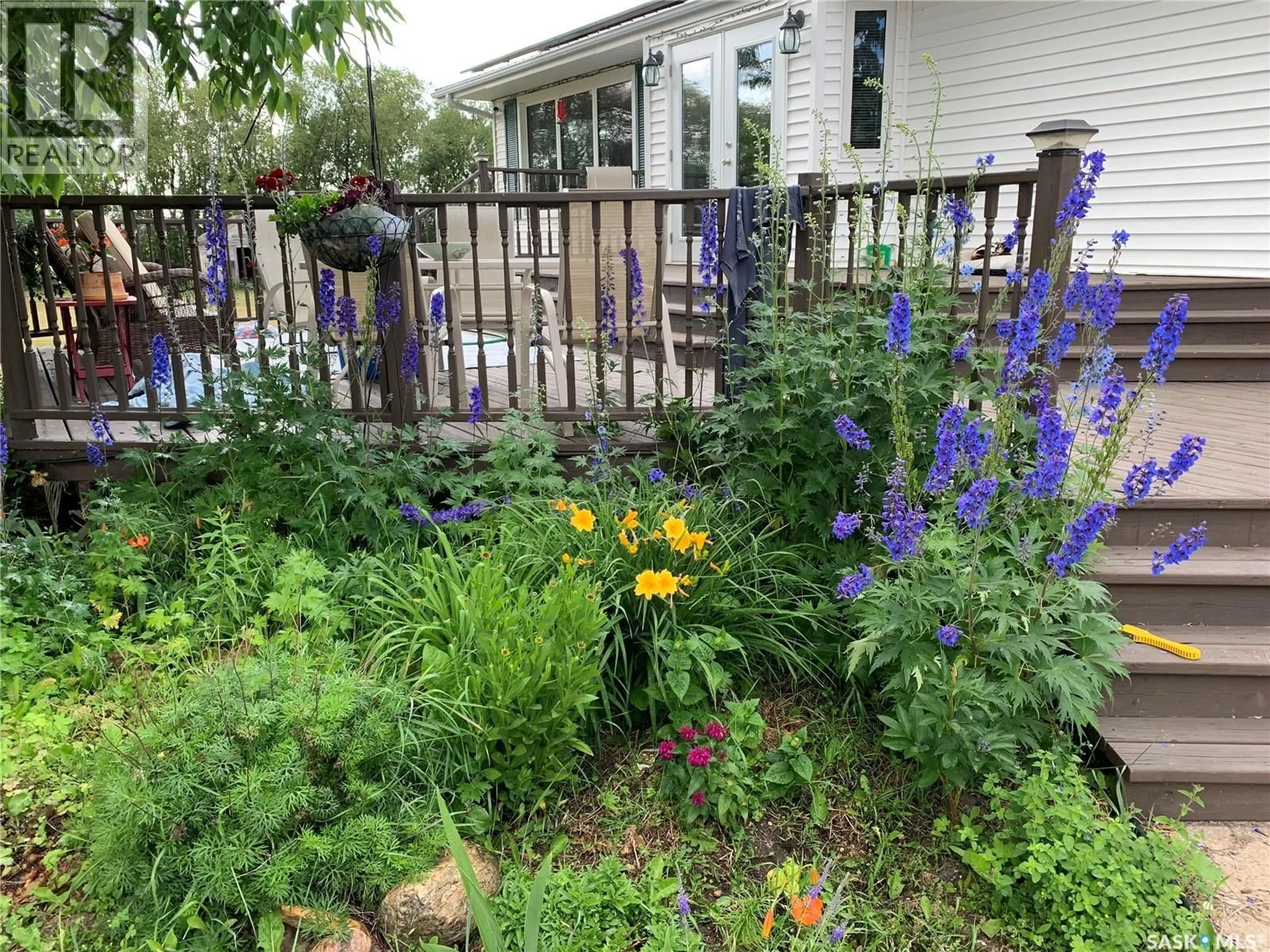 Patio, water/lake/river/ocean view for KRUEGER ACREAGE, Fletts Springs Rm No. 429 Saskatchewan S0K3V0