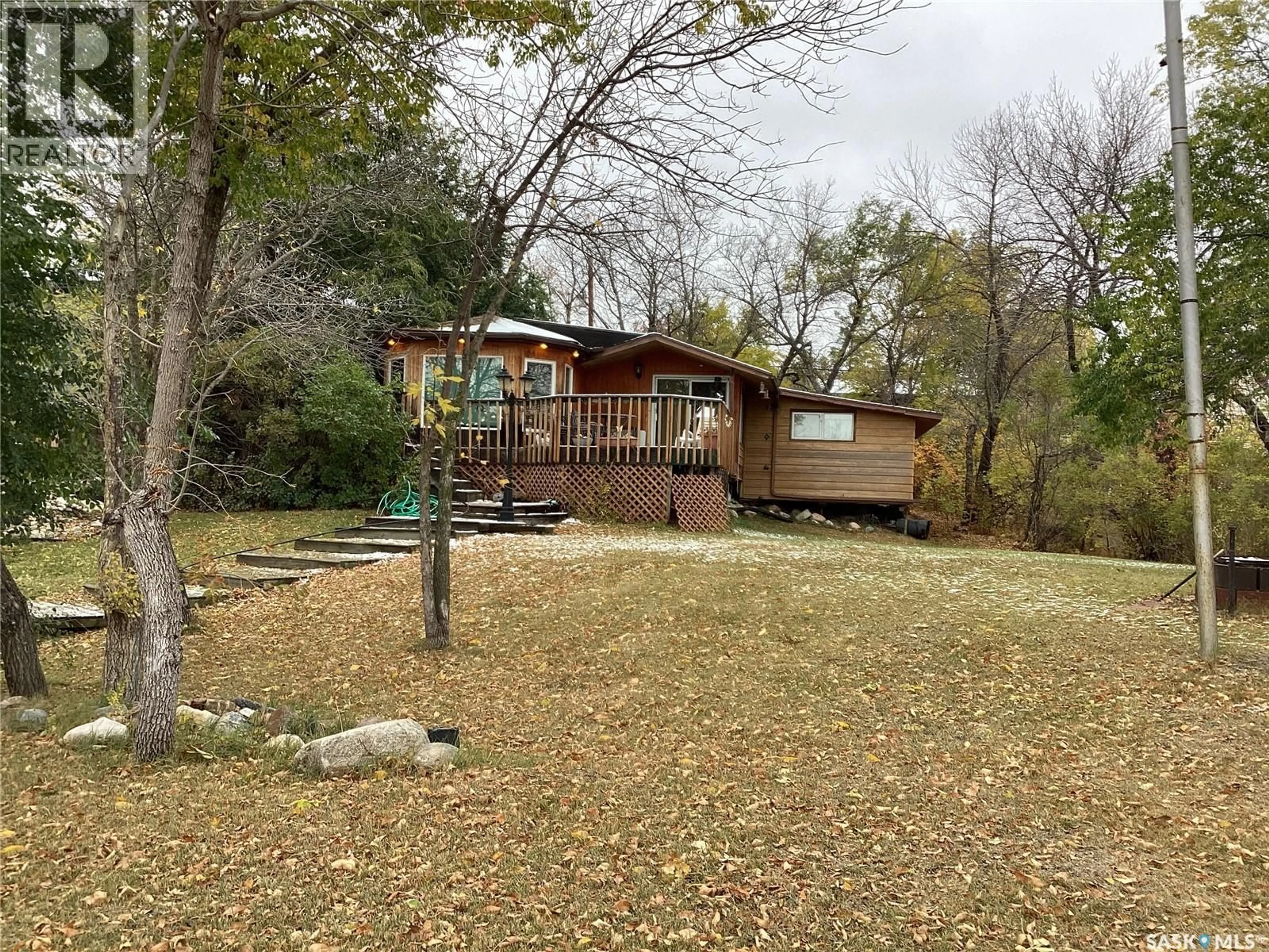 A pic from outside/outdoor area/front of a property/back of a property/a pic from drone, water/lake/river/ocean view for 704 GROVE AVENUE, Saskatchewan Beach Saskatchewan S0G4L0