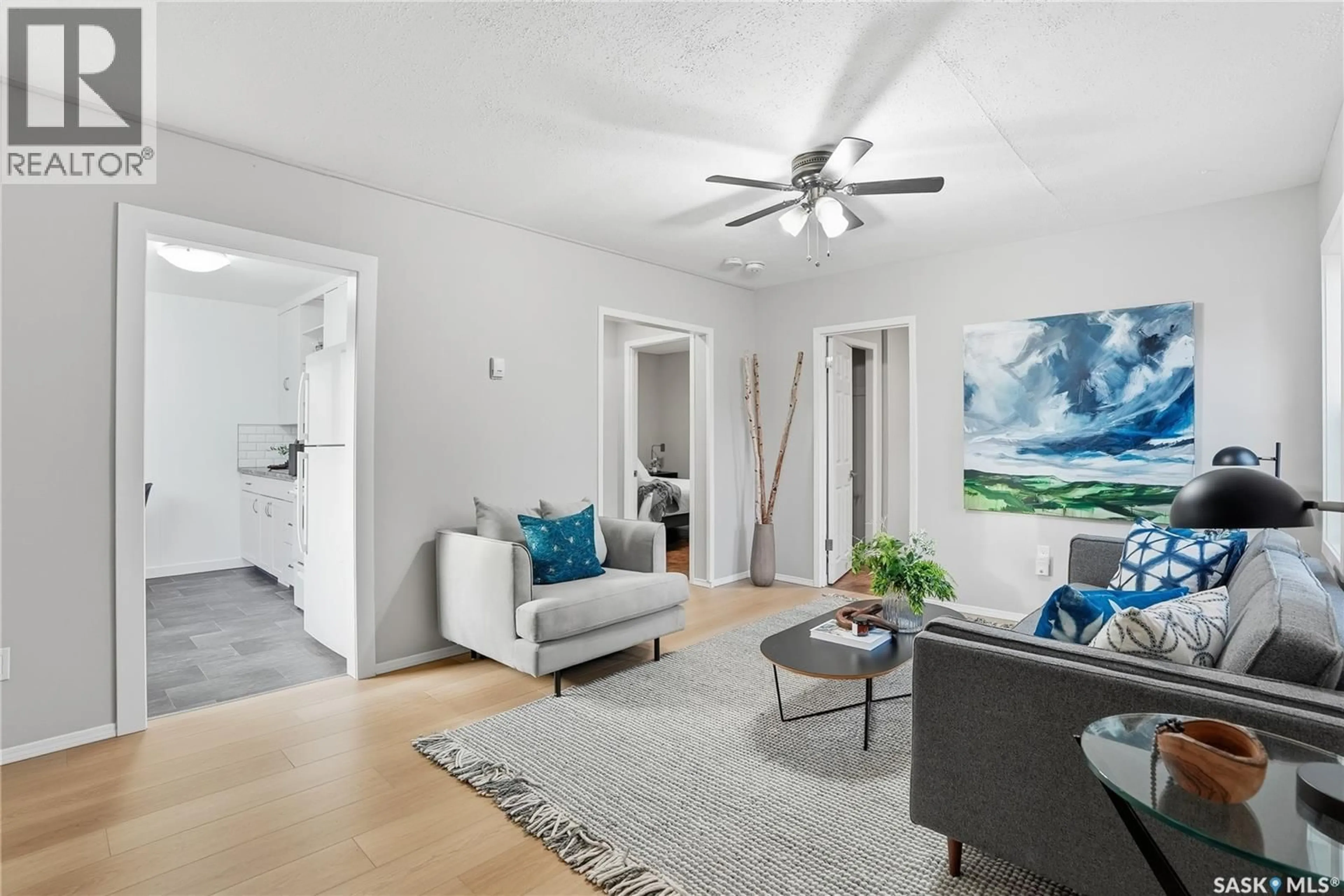 Living room with furniture, unknown for 3 MINTO PLACE, Saskatoon Saskatchewan S7L1C4